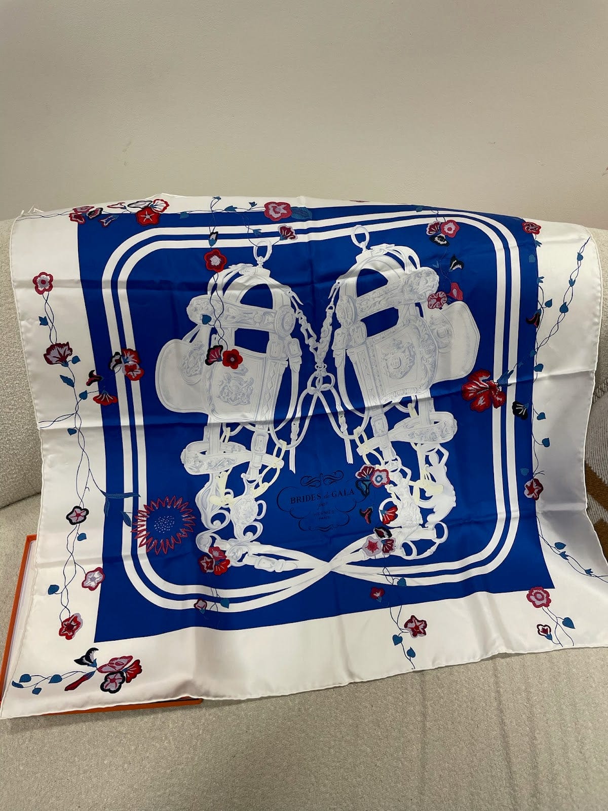 Hermes Hermes 90* 90 Silk Scarf ALC3739