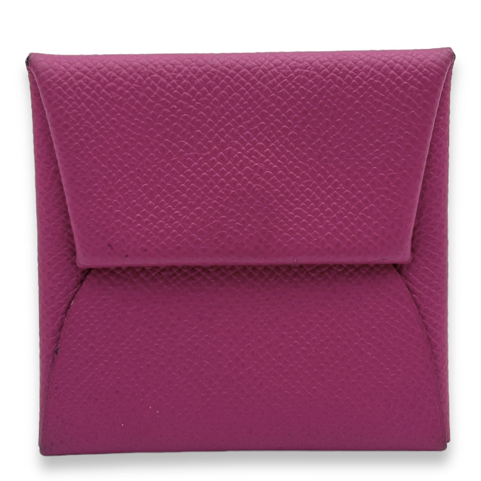 Hermès Hermès Bastia Purple in Epsom, Palladium hardware S2404007AN