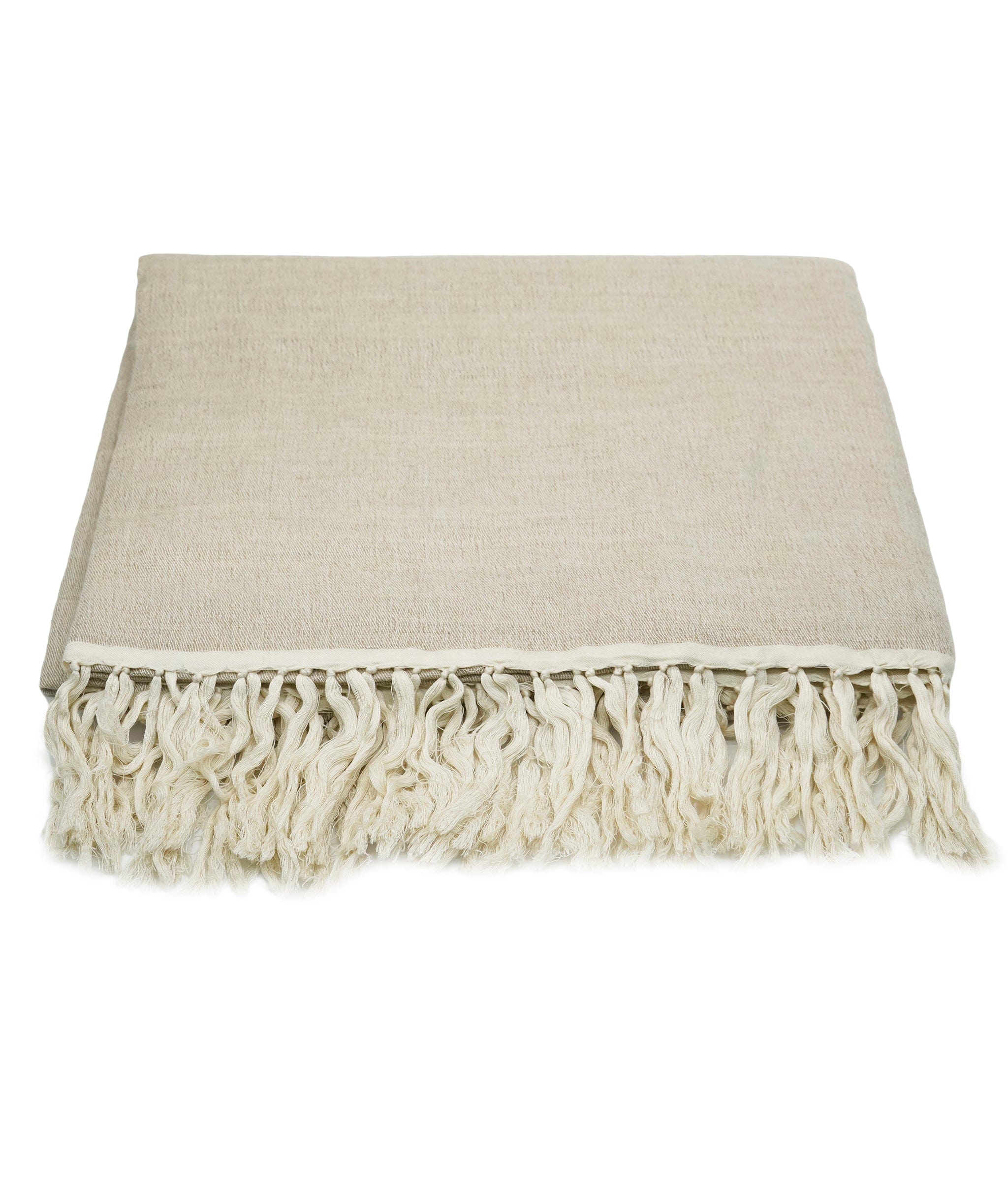 Hermès Hermes beige XXL cashmere scarf  - AJC0919