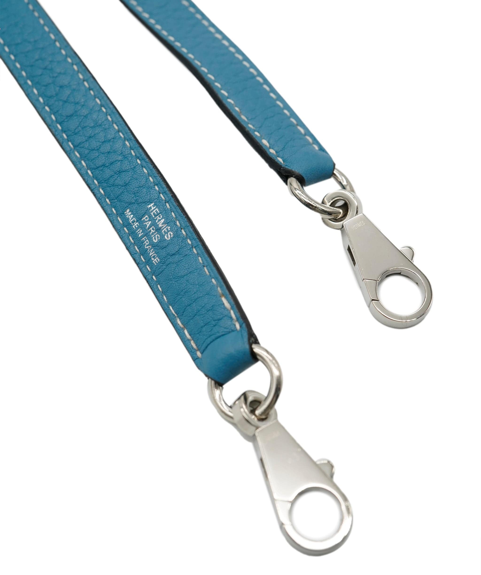 Hermès Hermes blue jean strap togo leather  AHC1898