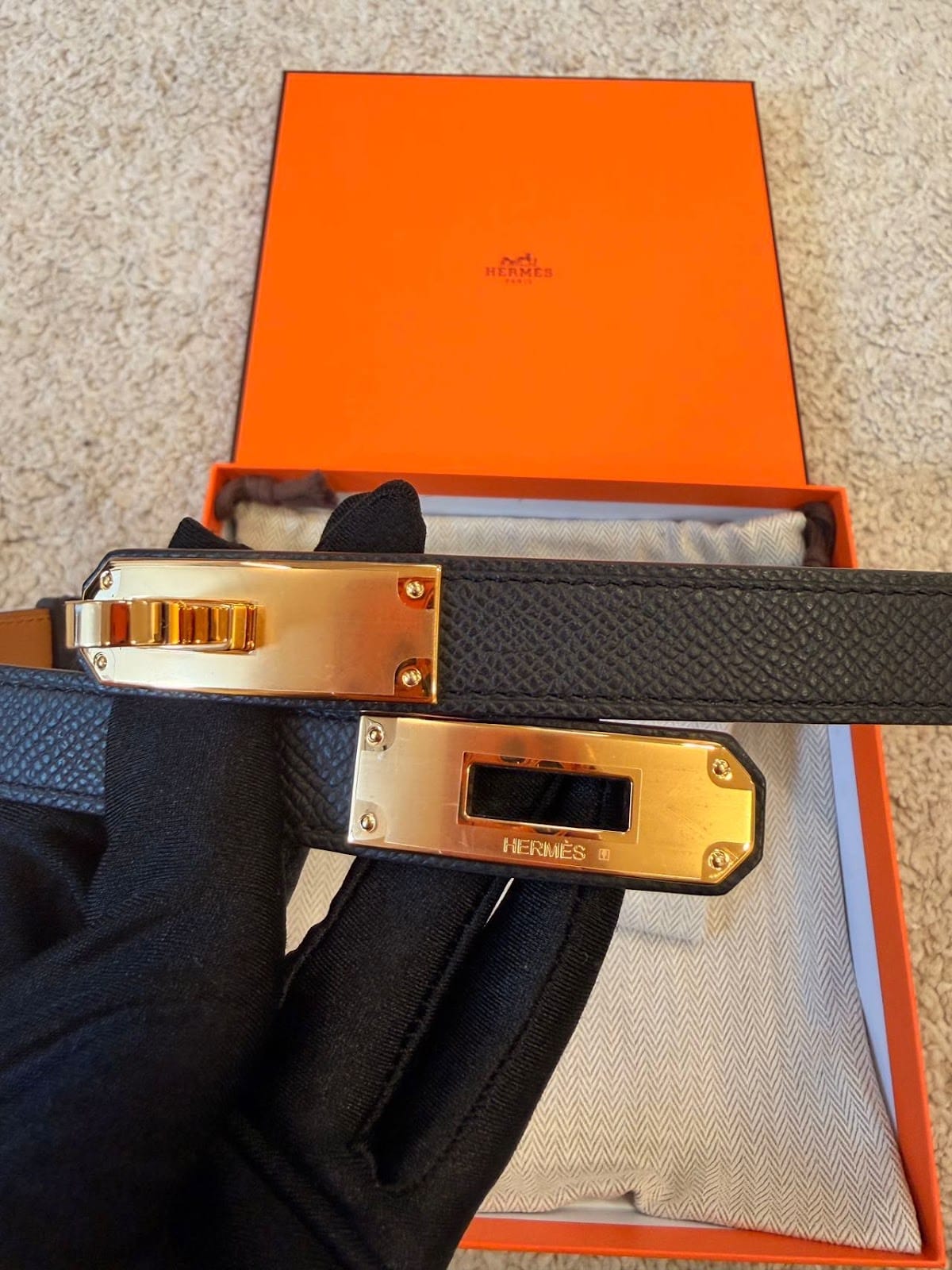 Hermes Hermes Brand New Kelly Belt ALC3992