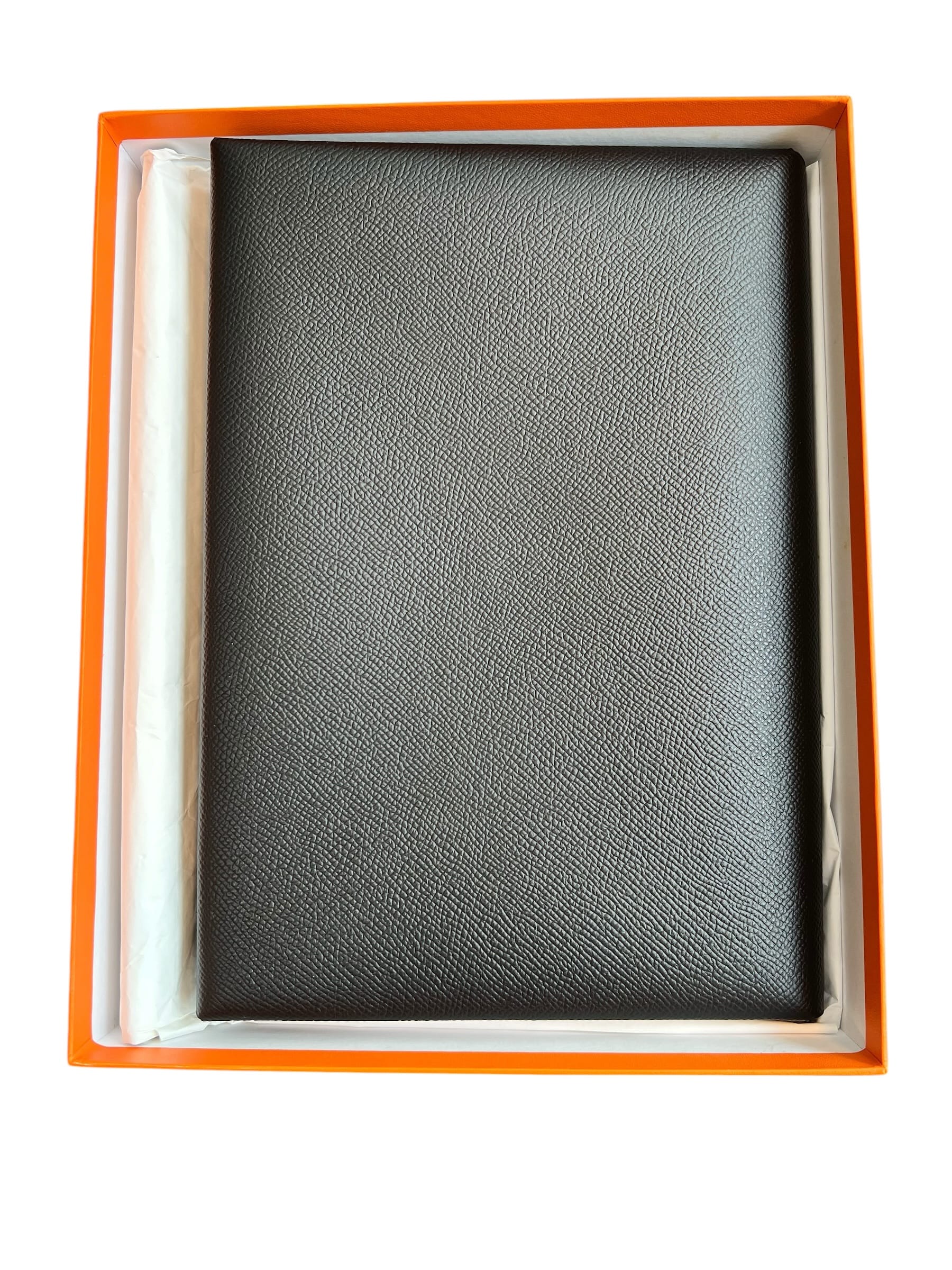 Hermes Hermes Calvi GM Balck/Gold Epsom #A NEW SSLG1015