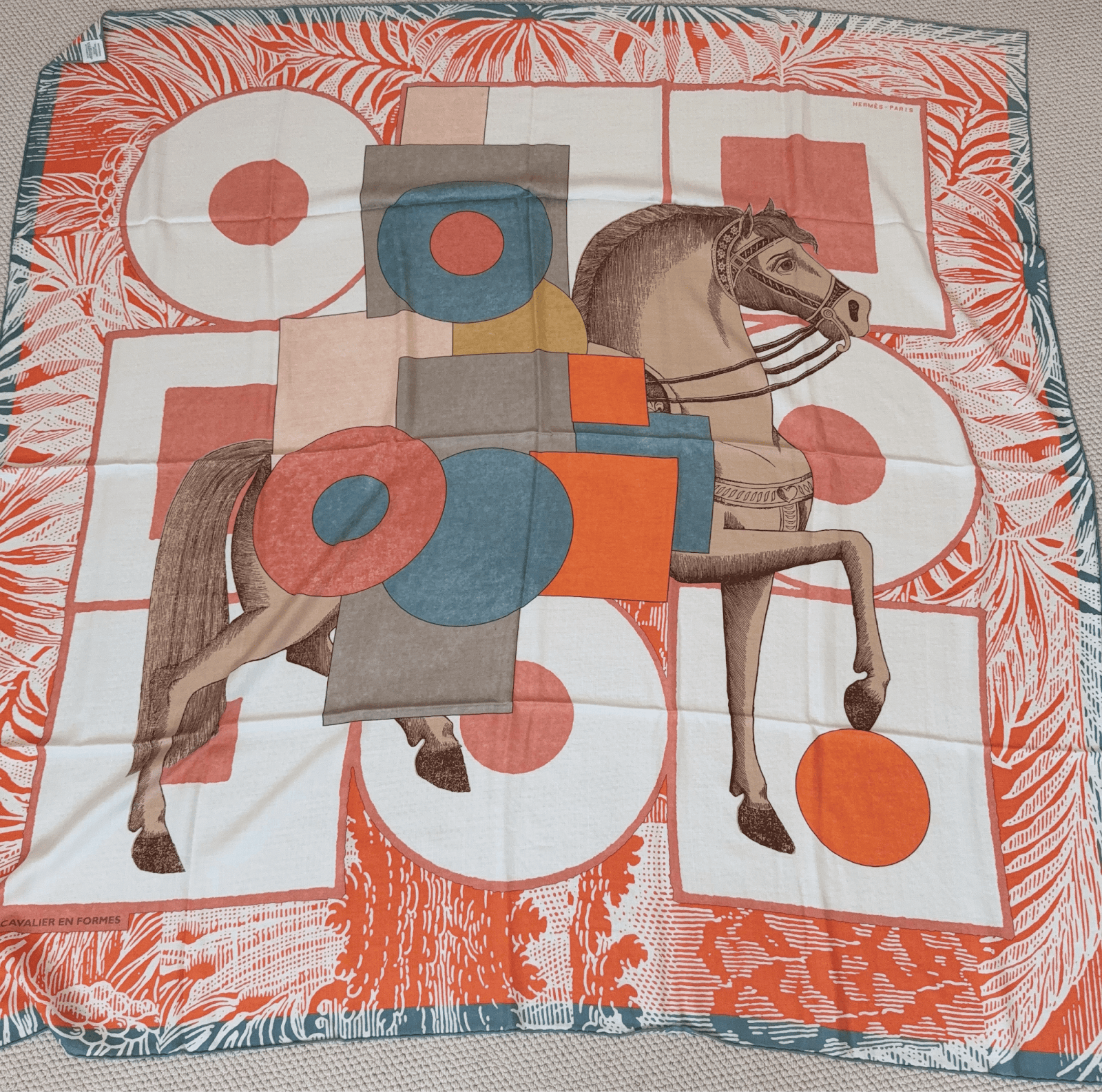 Hermes Hermes cashmere scarf AKC0544