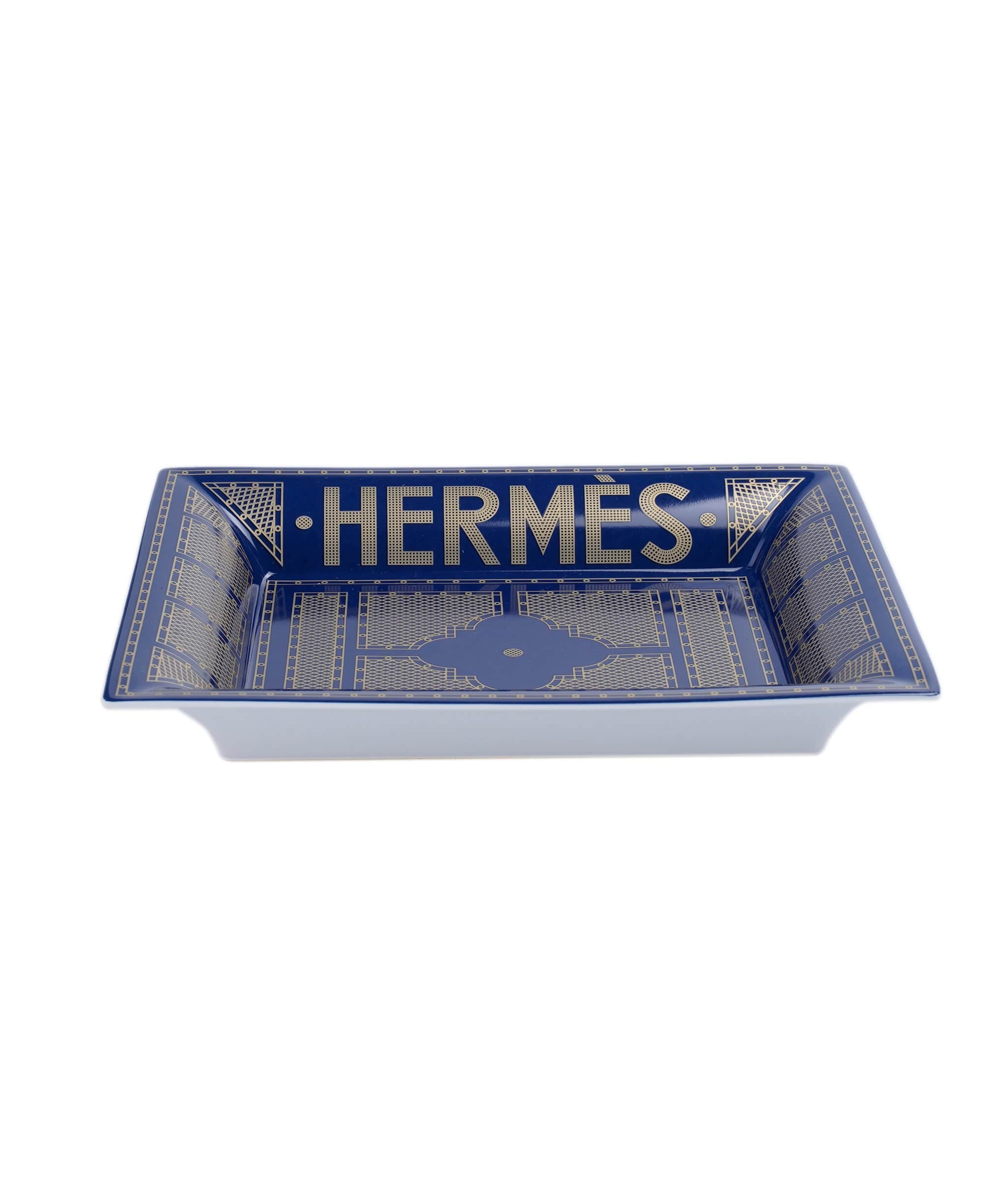 Hermès Hermes Change Tray Hermes Sellier  Blue Roi 014034AG