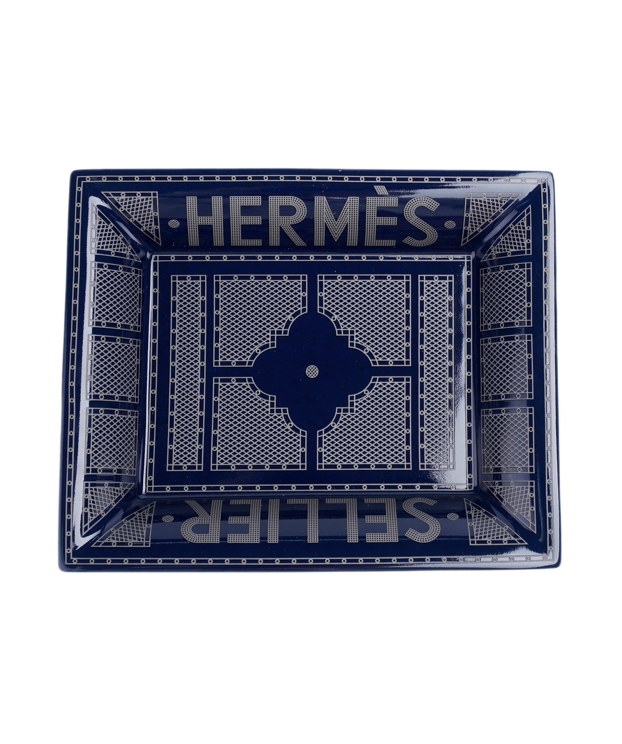 Hermès Hermes Change Tray Hermes Sellier  Platine 014035AG