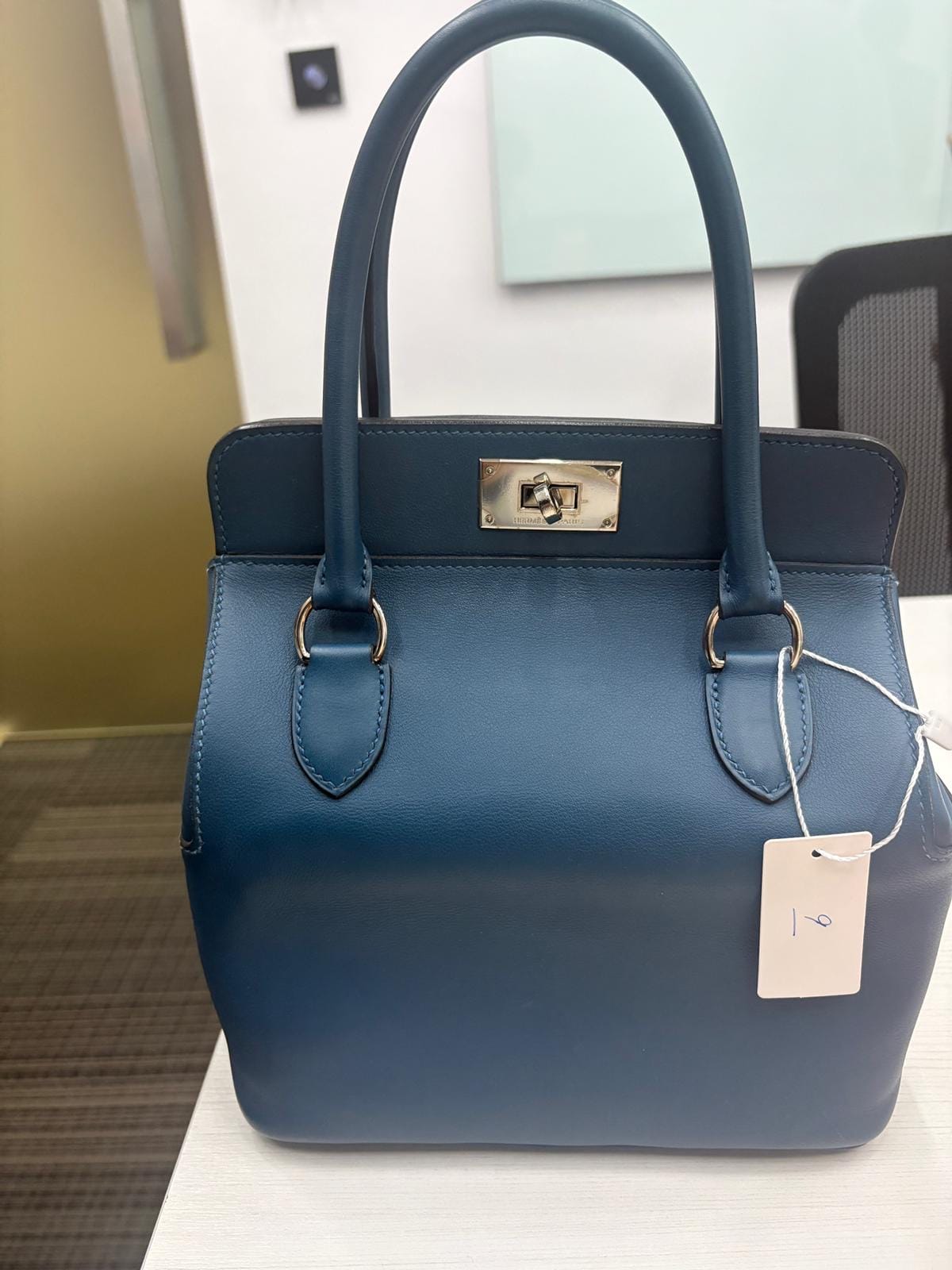 HERMES HERMES Colvert Swift Tool Box Bag PN 007 DI 101 BK9