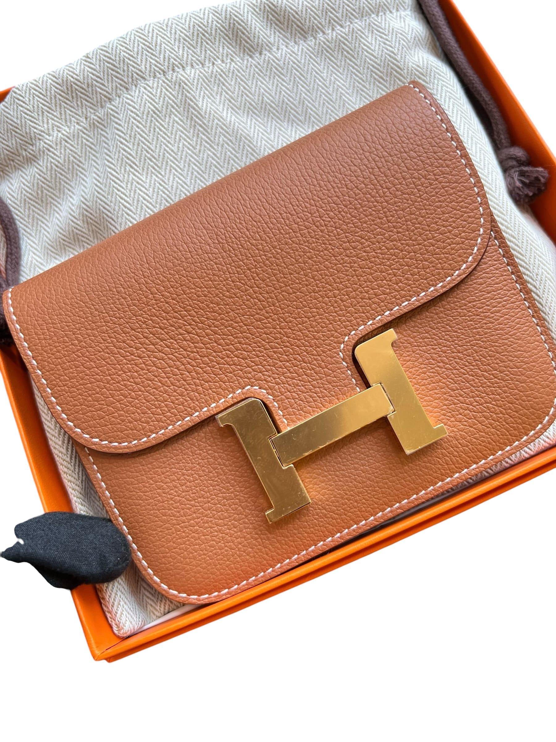 Hermes Hermes Constance Slim Gold Evercolour GHW #K NEW SSLG1029