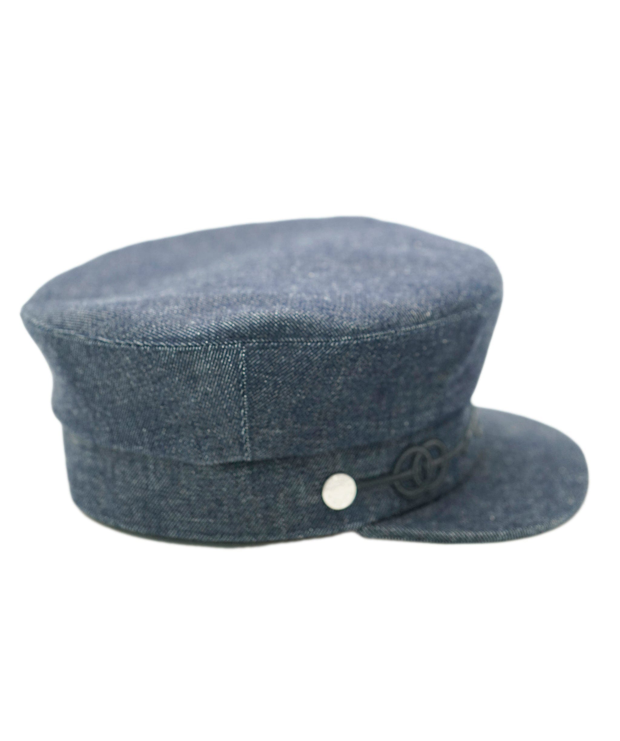 Hermès Hermes dark wash denim hat - AJC0763