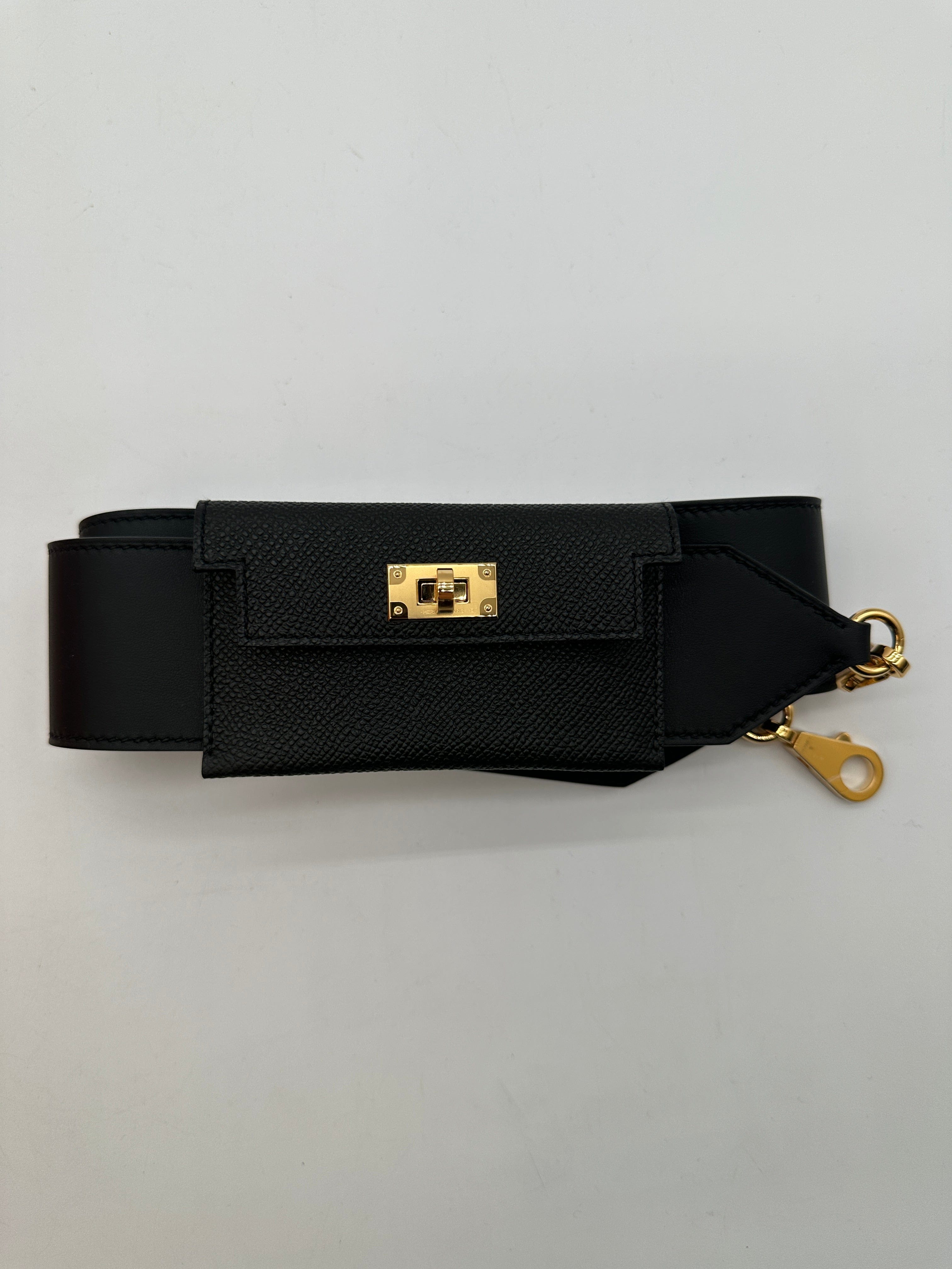 Hermès Hermès Kelly Pocket bag strap 50 mm GHW 85cm PCA896