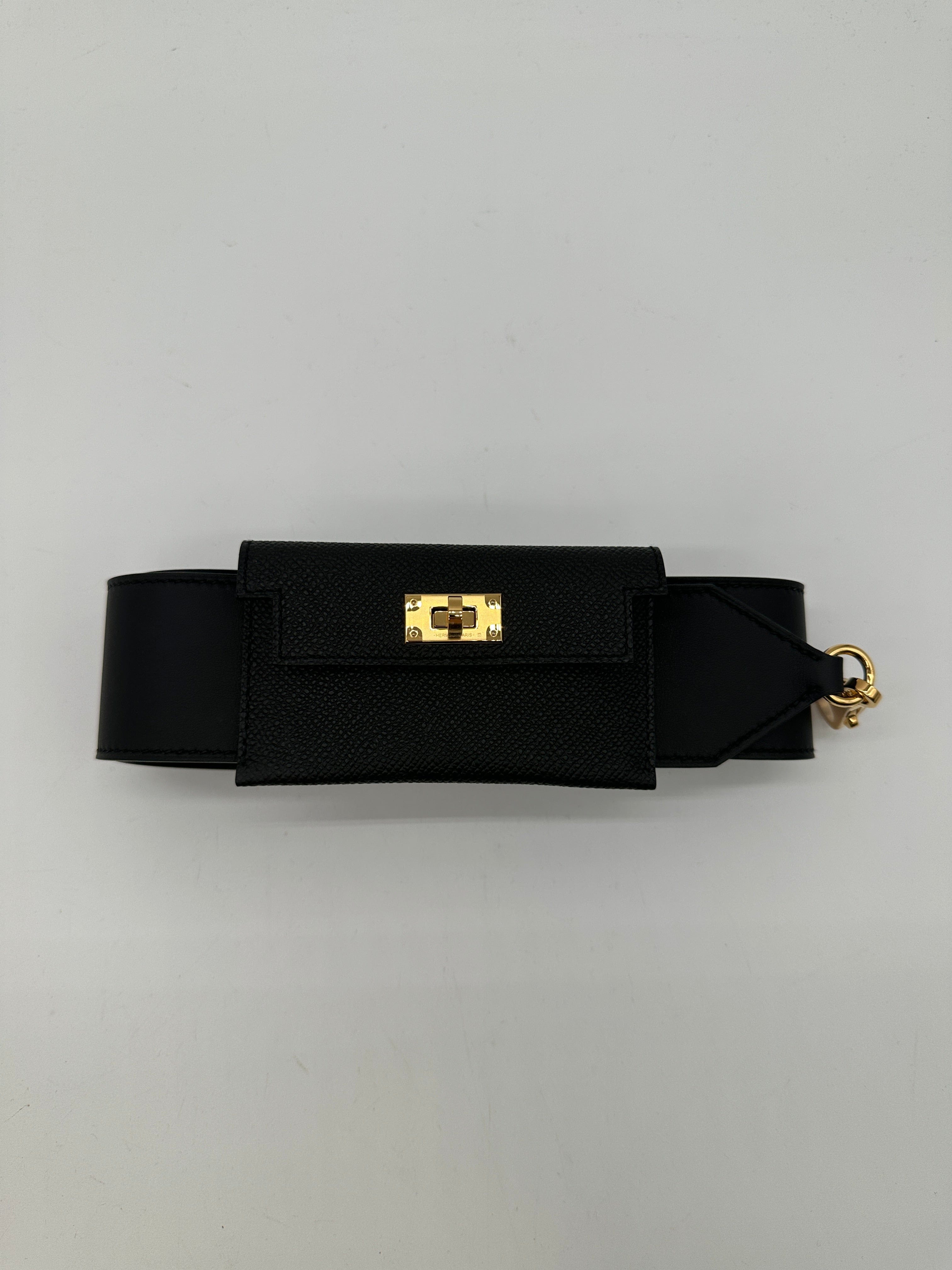 Hermès Hermès Kelly Pocket bag strap 50 mm GHW 85cm PCA896