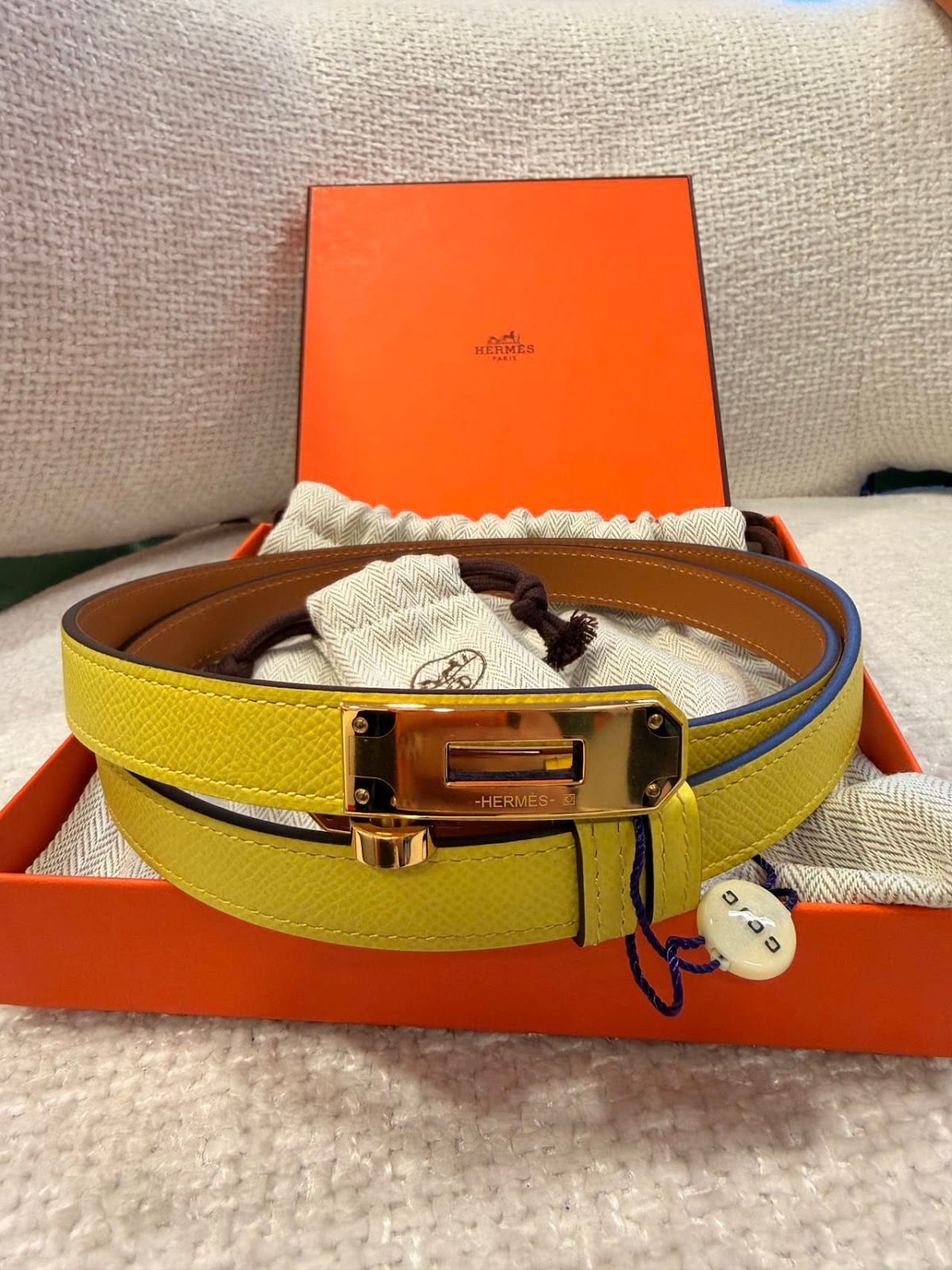 Hermes Hermes Lemon Yellow and Gold ALC3996