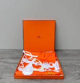 HERMES HERMES "Magnificent Reins" 90-square scarf 3032601081187
