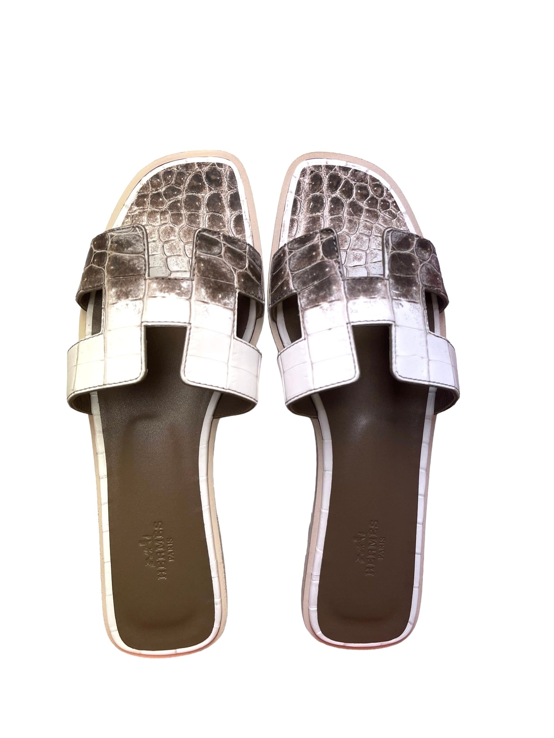 Oran Himalayan Slippers Hermes Himalaya Crocodile Oasis Sandals