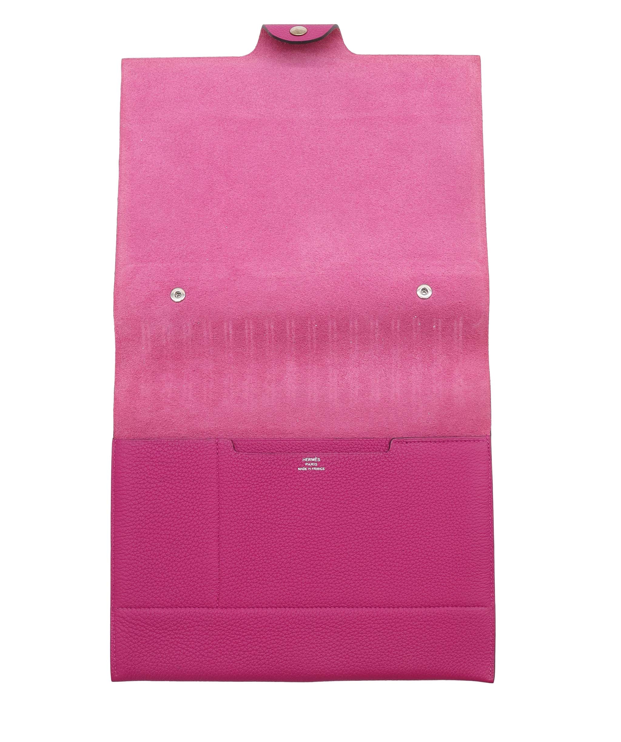 Hermès Hermes Pink Leather Diary Cover AGC3012