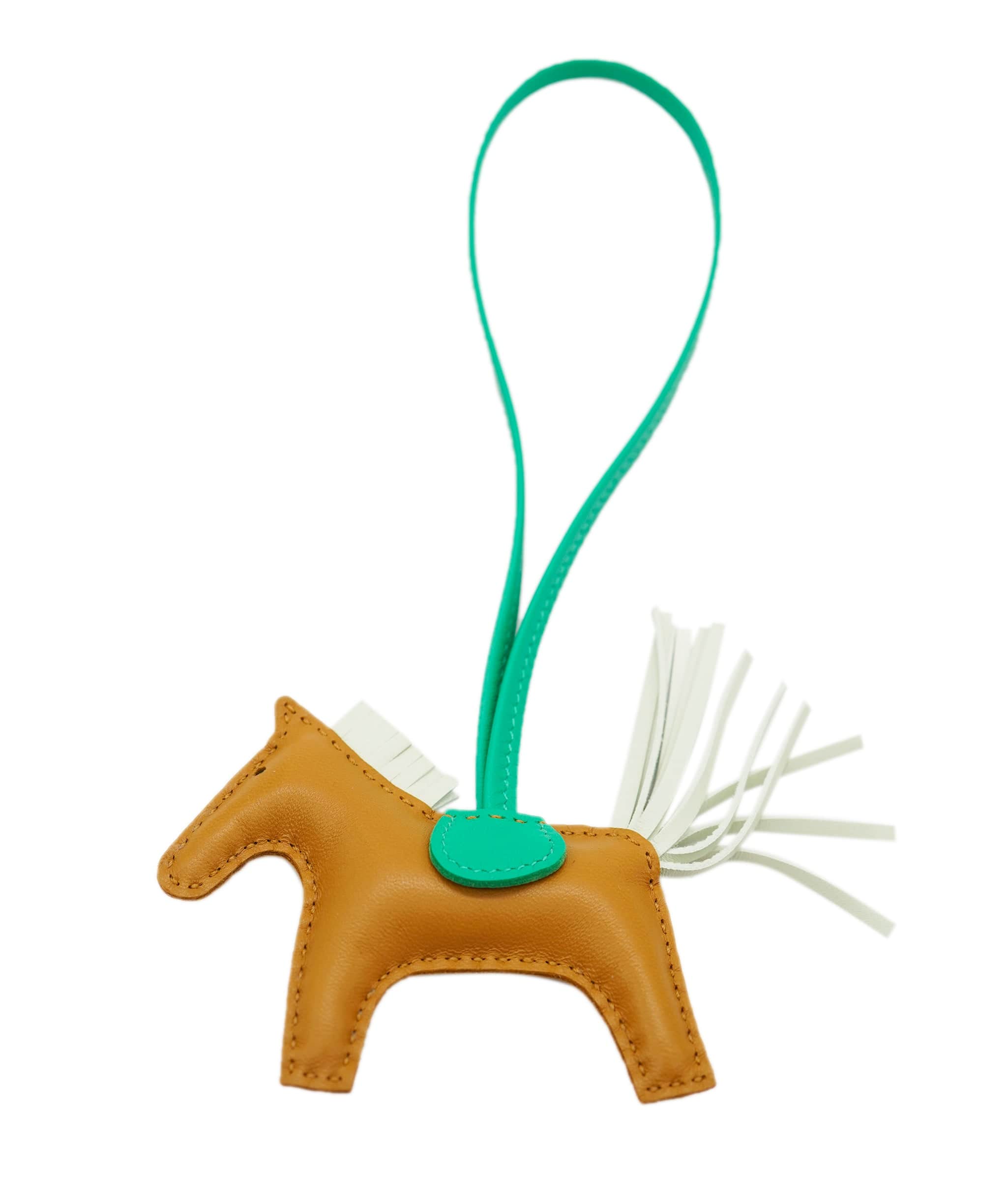 Hermès Hermès  Rodeo Charm - Gold/Green ALC2141