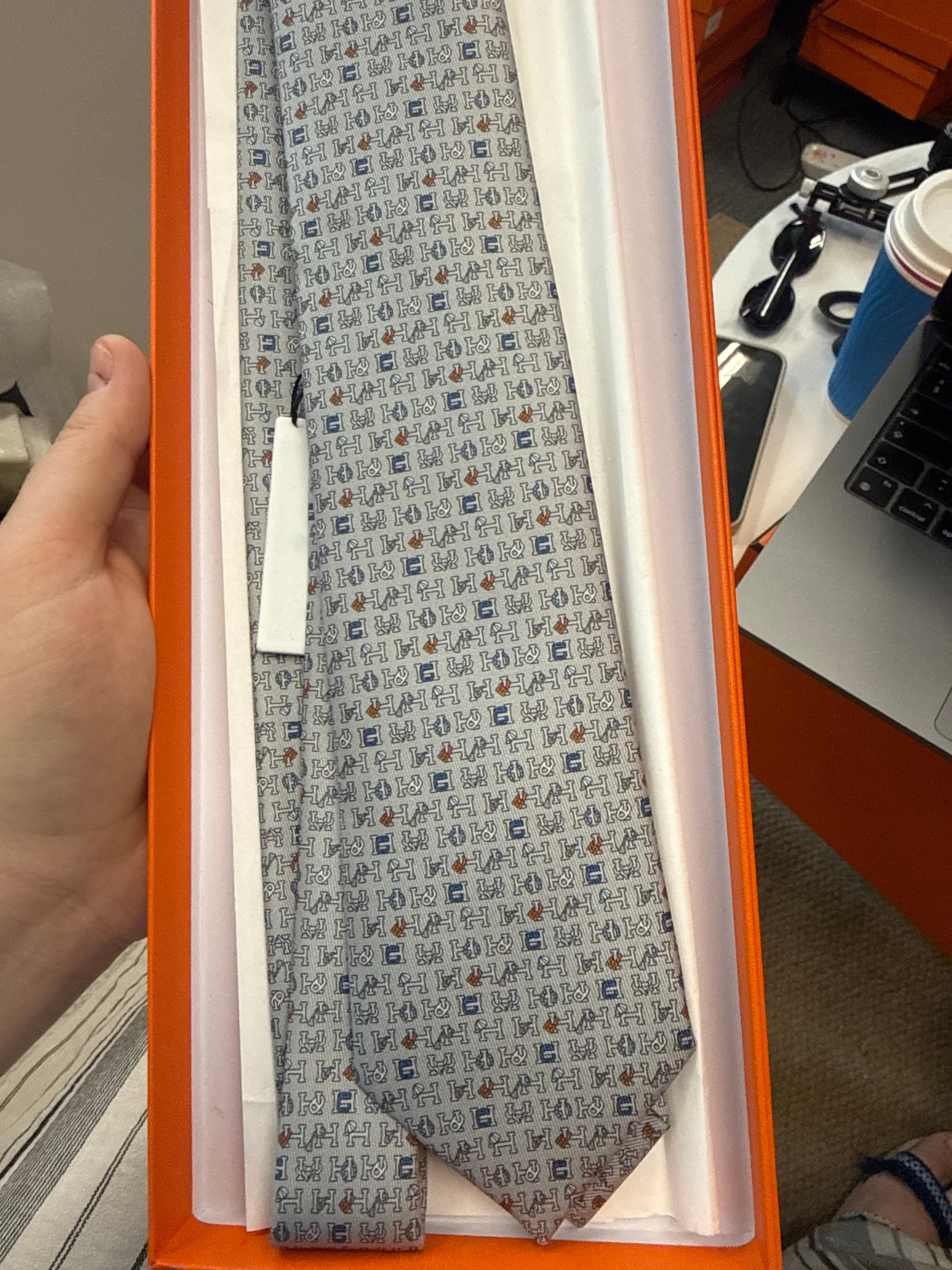 Hermes Hermes Tie AKC1308