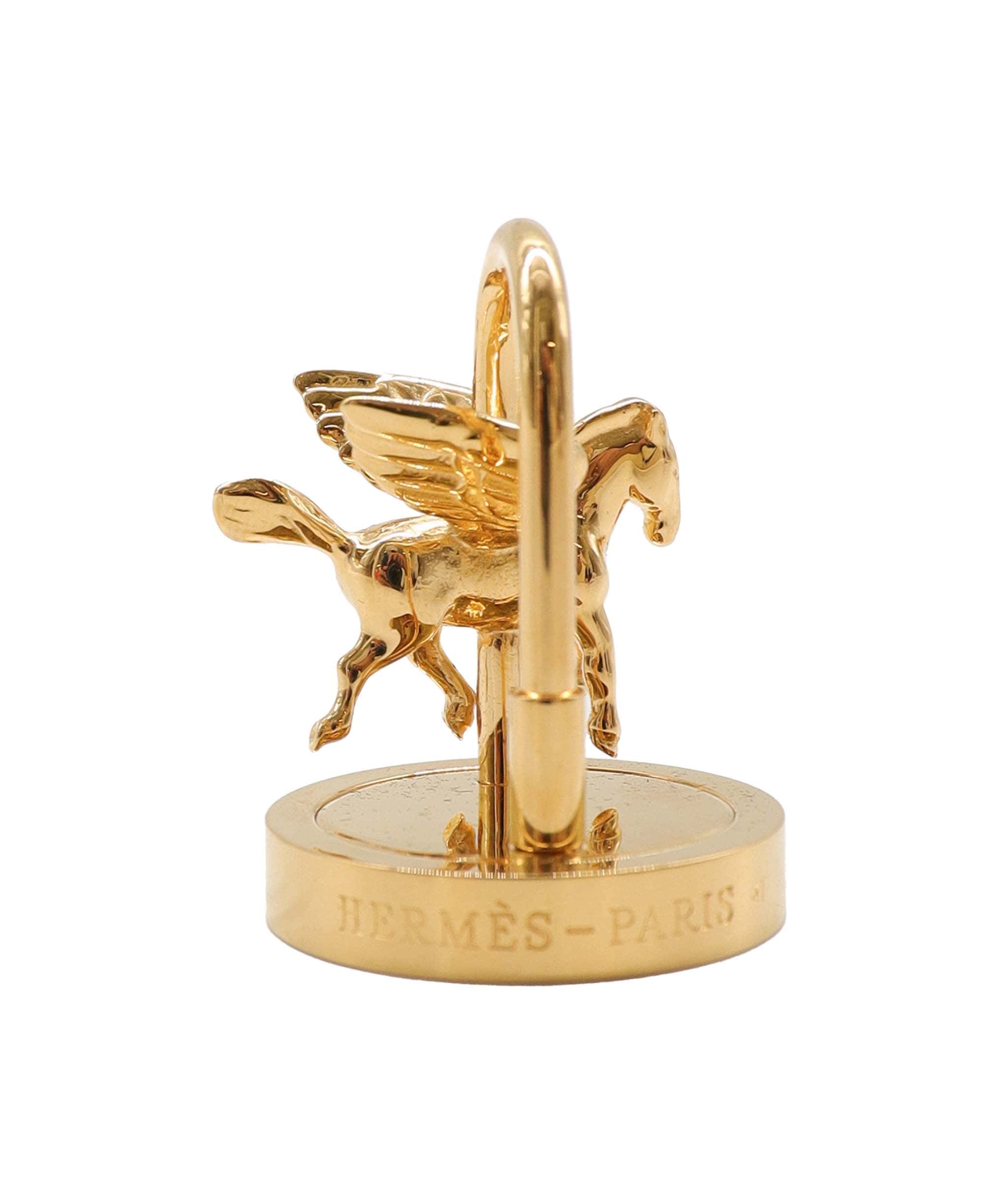 Hermès Hermes vintage horse Cardenas gold DXBS2954