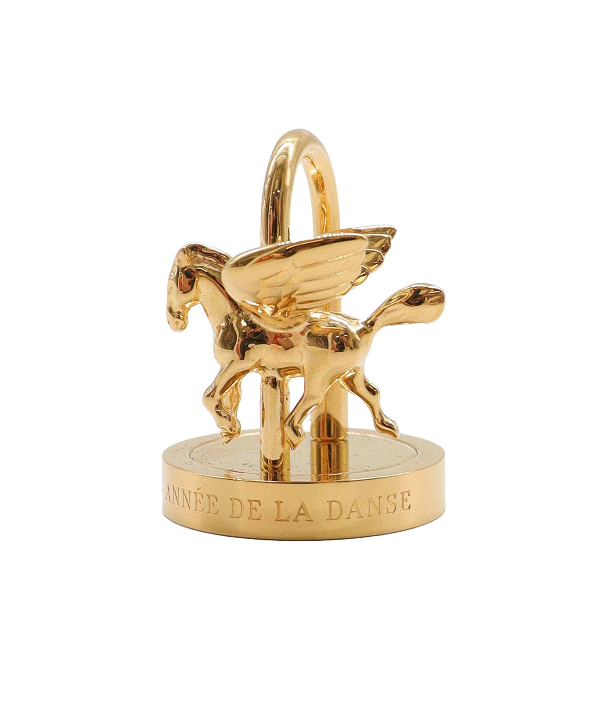 Hermès Hermes vintage horse Cardenas gold DXBS2954