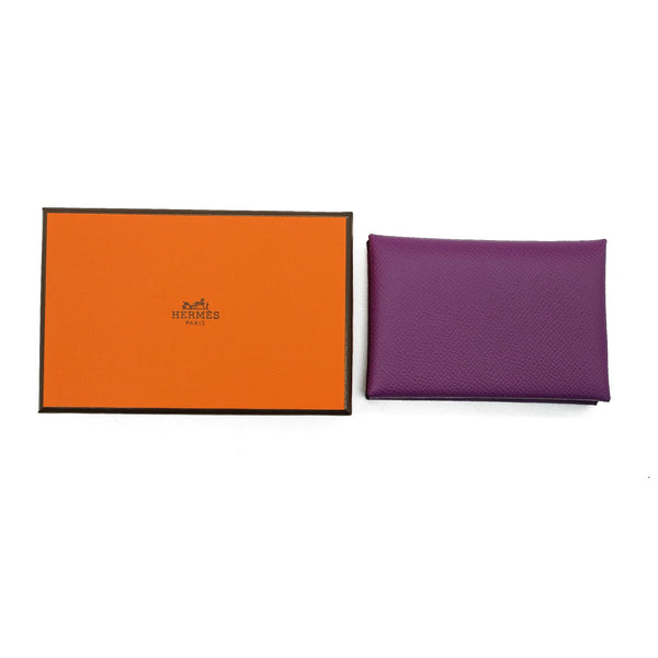 Hermès Authenticated Calvi Purse