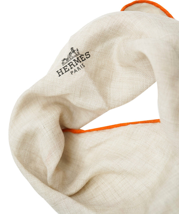 Hermès Hermes cashmere triangle scarf  AVC1891