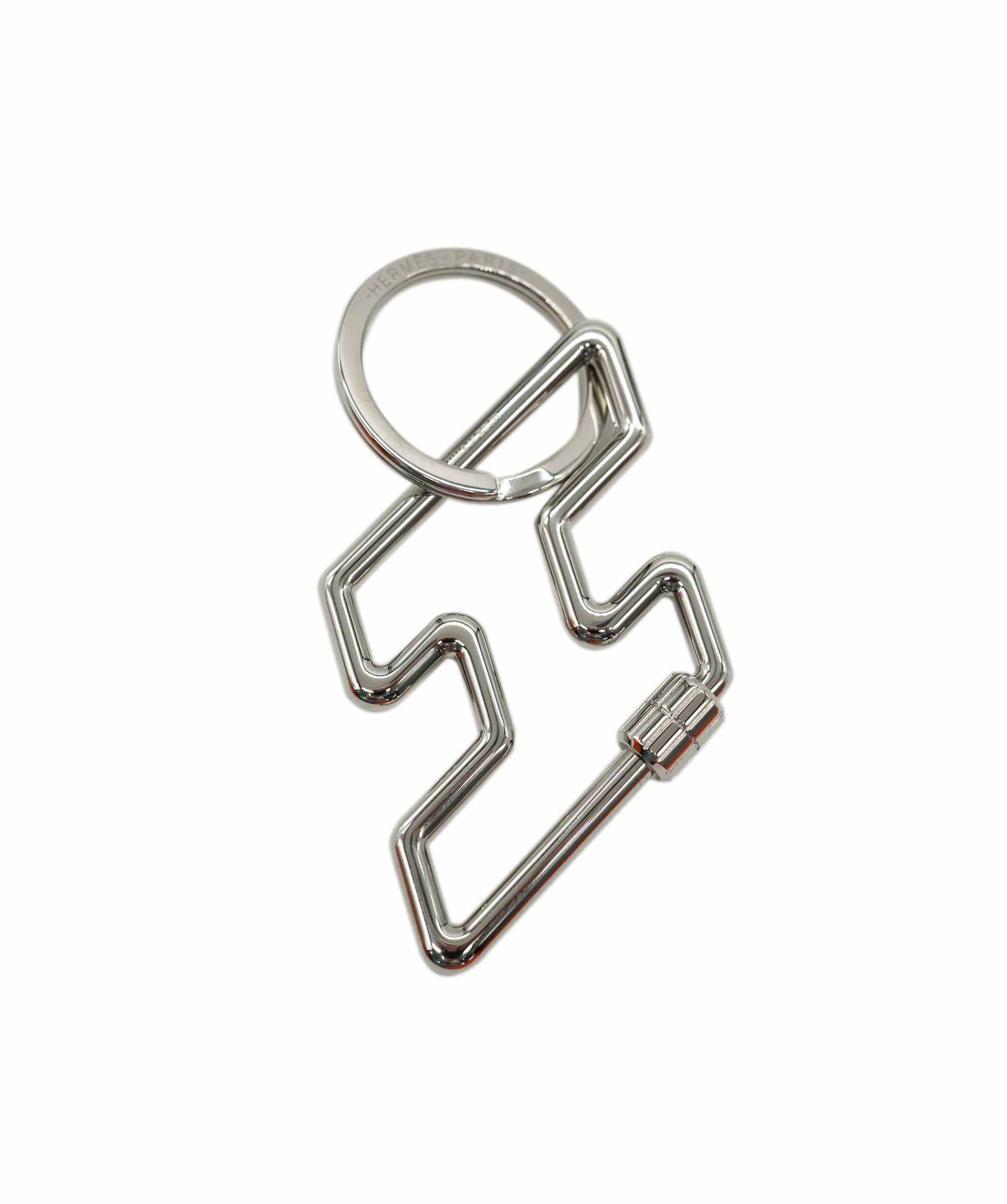 Hermès PORTE-CLES H. TOO SPEED ACIER INOXYDABLE DBXS3721