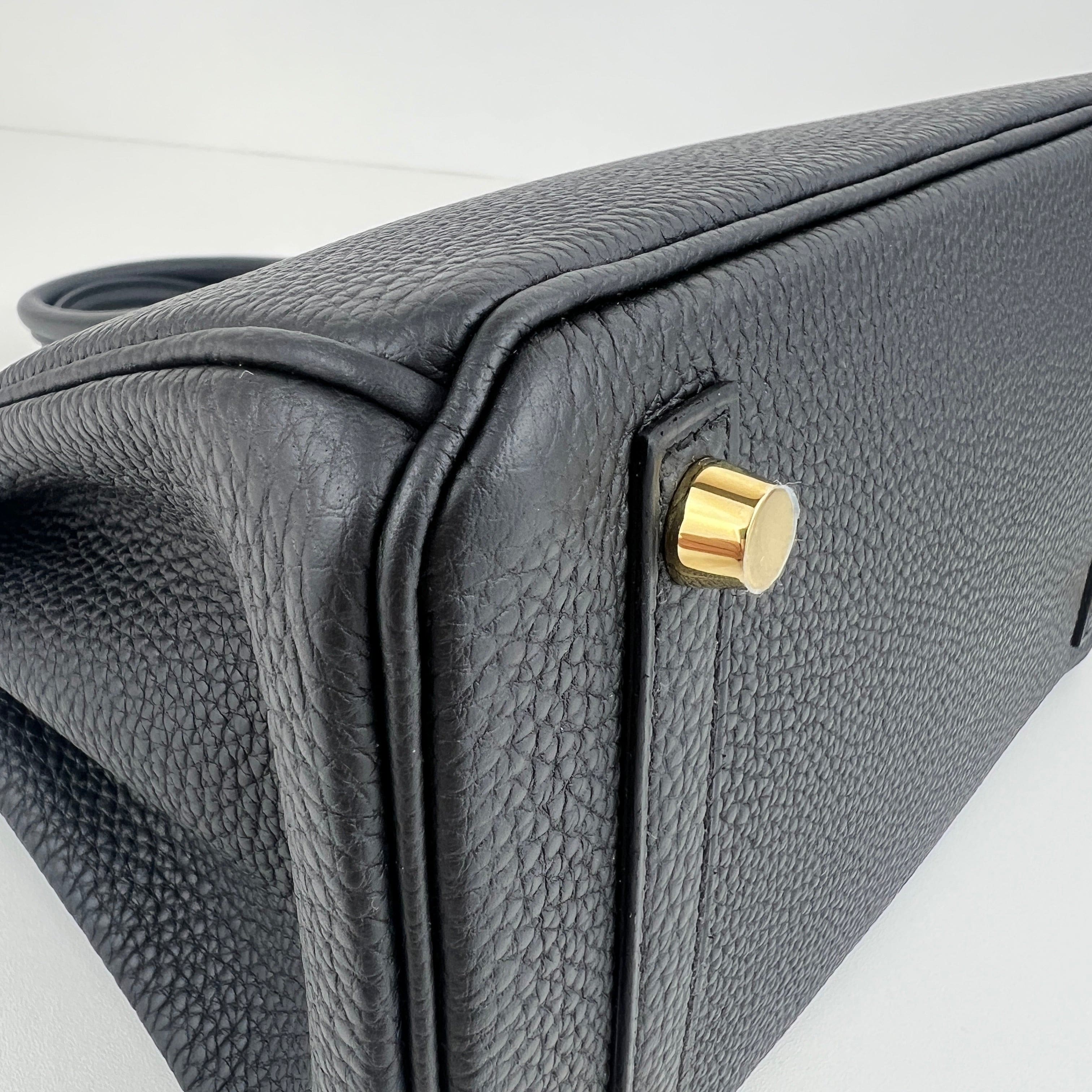 Hermès Birkin25 Black Togo GHW K B-332419