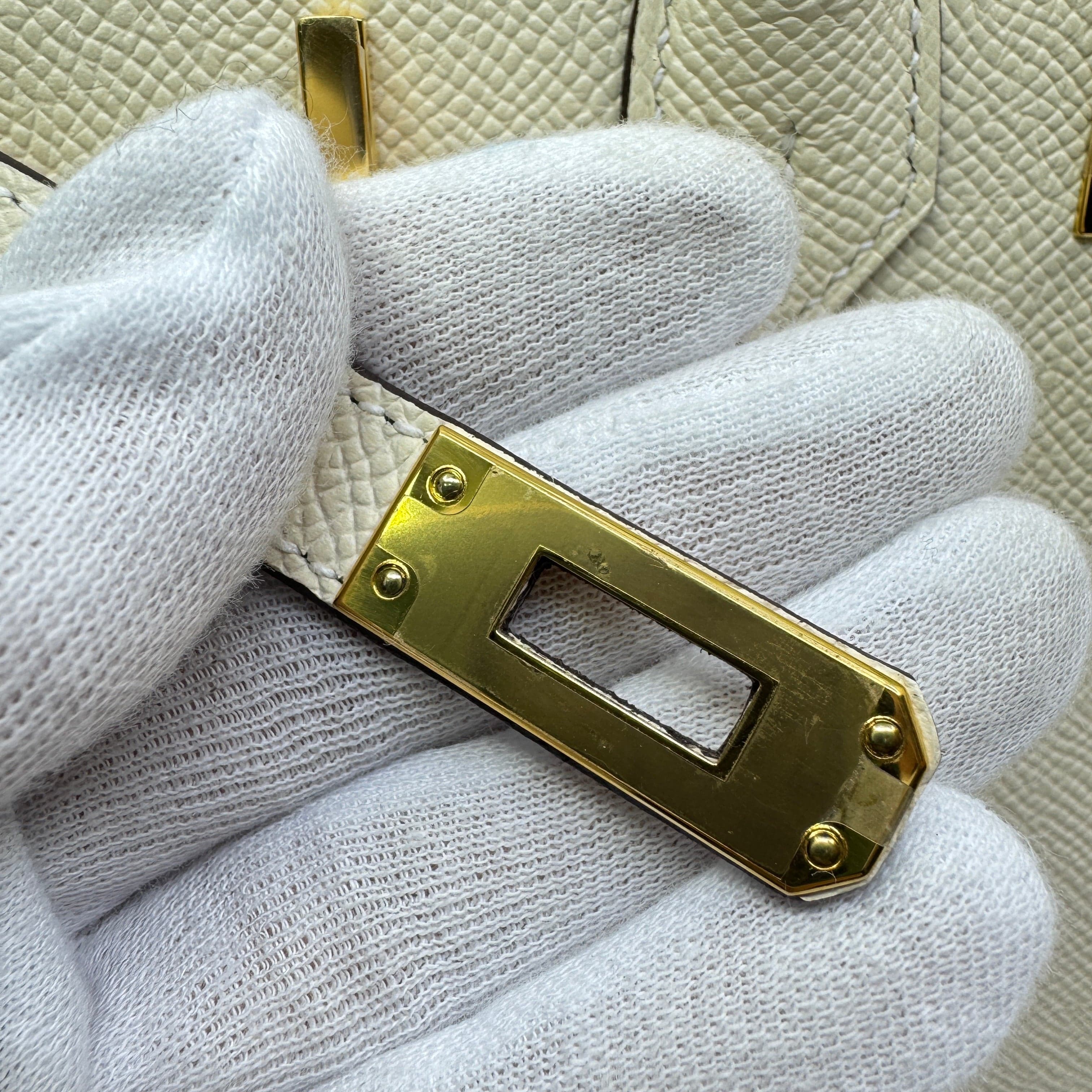 Hermès Birkin25 sellier Nata Epsom GHW B B-315763