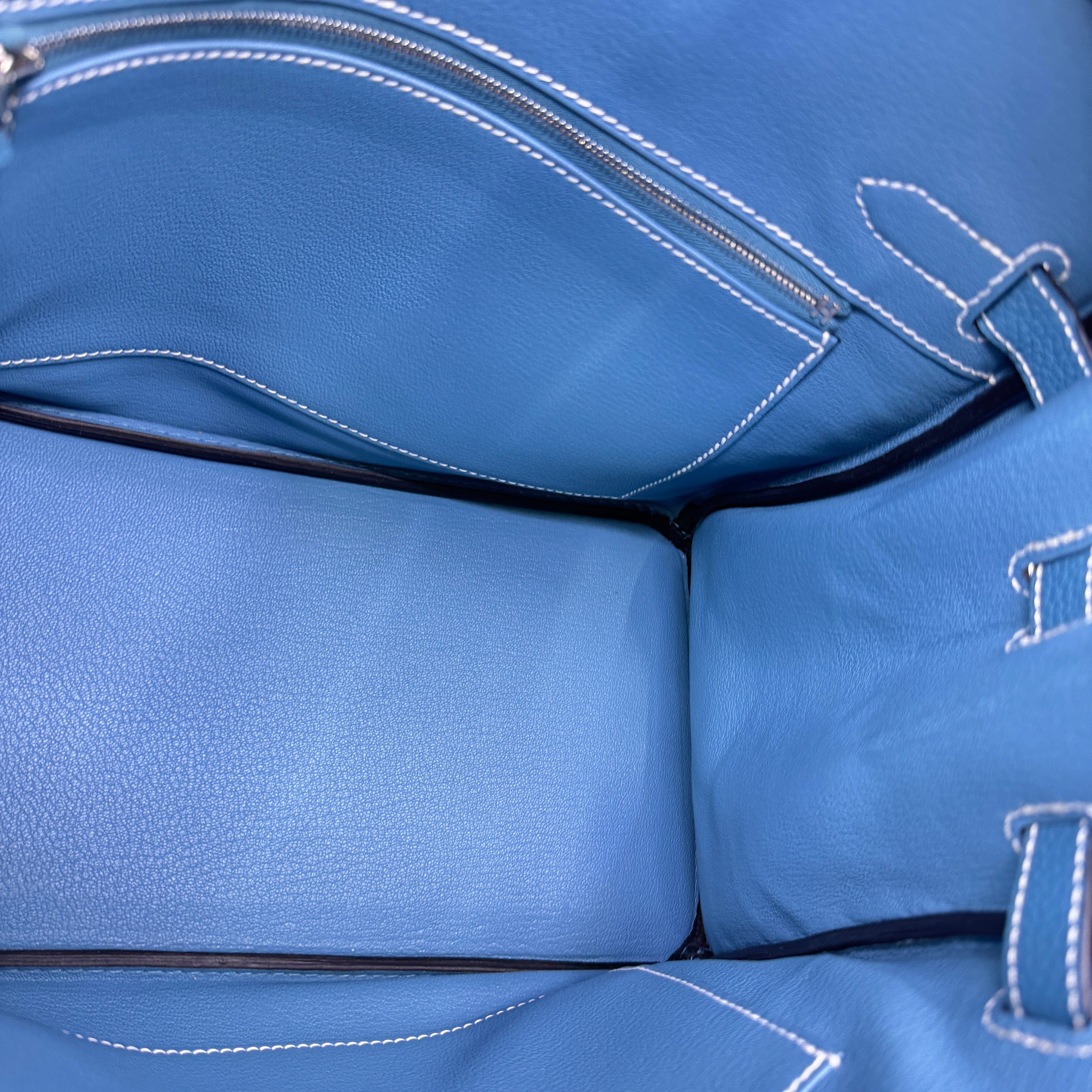 Hermès Birkin30 New blue jeans Togo PHW B B-311814