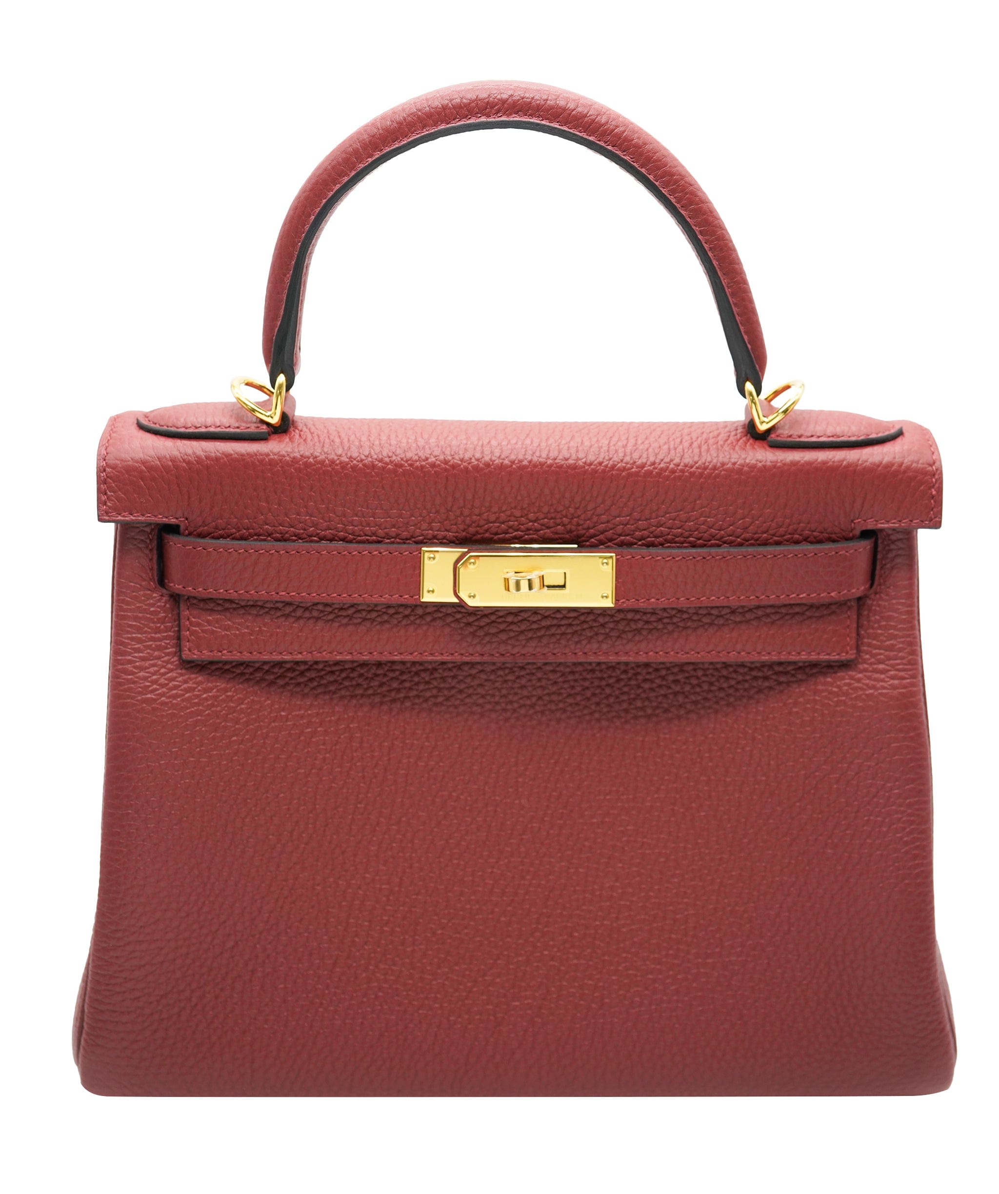 Hermès Brand New K28 Kelly GHW Rouge H ASC4797