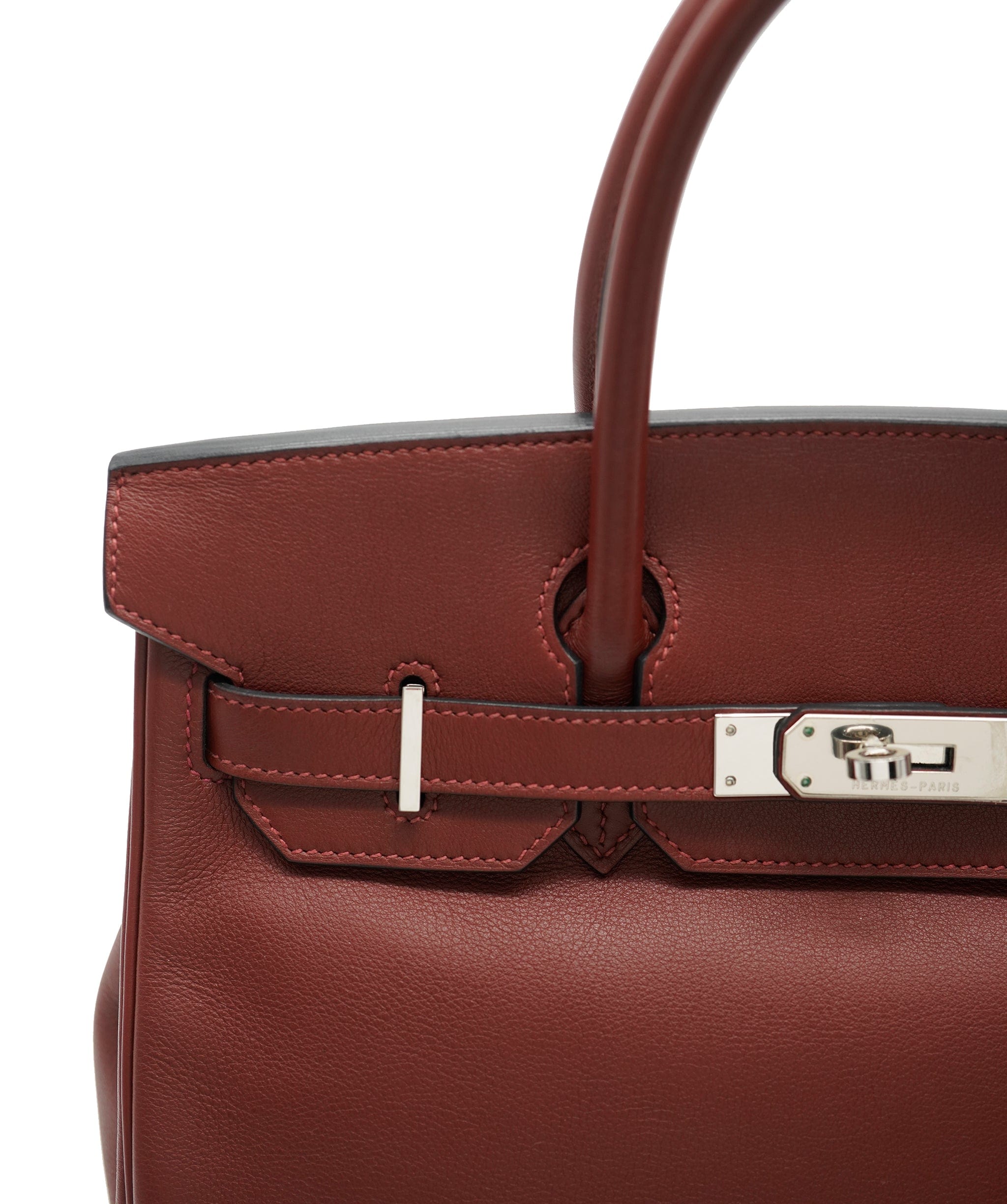 Hermès HERMES 30cm Birkin Rouge H Swift PHW ASL10450