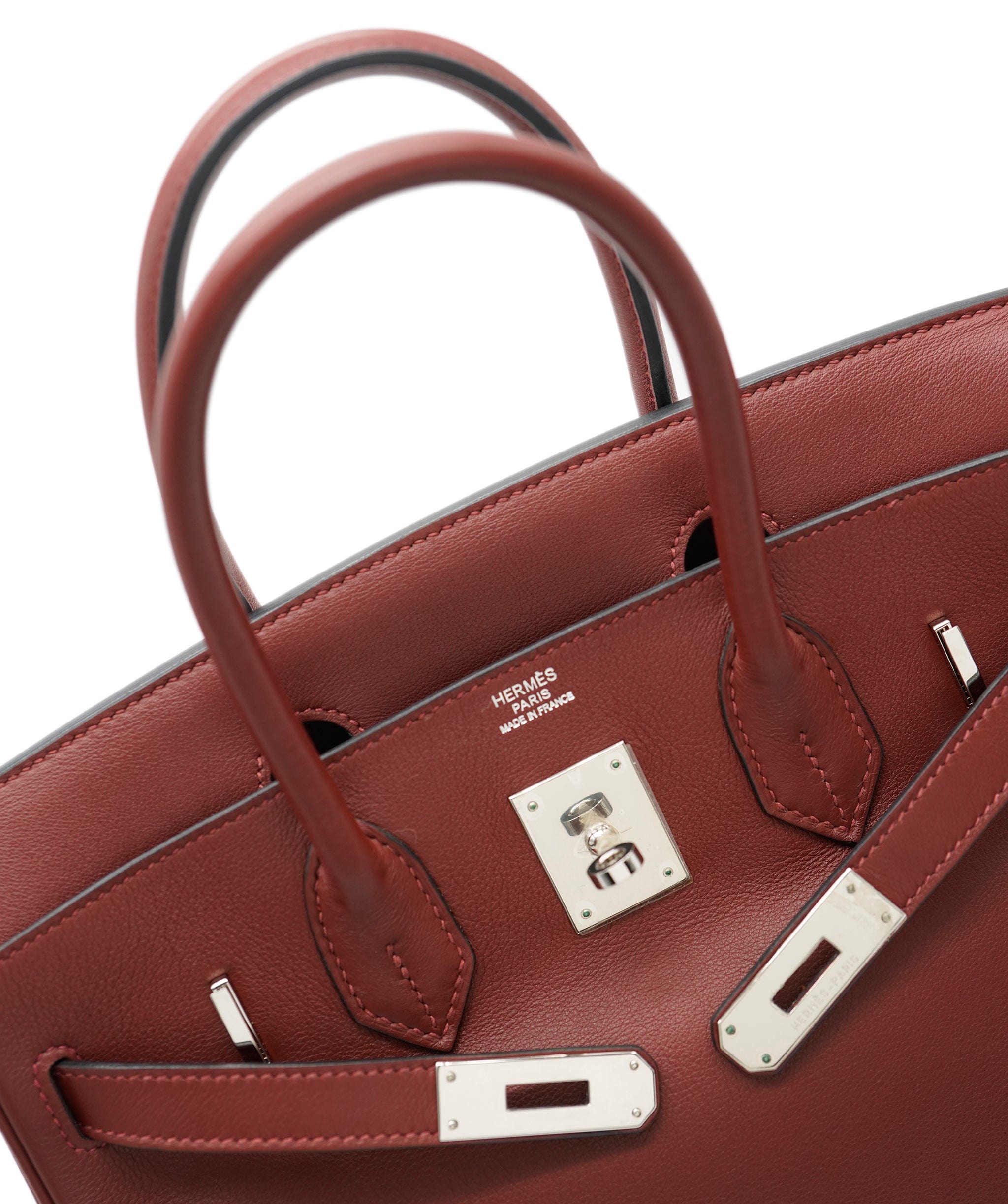 Hermès HERMES 30cm Birkin Rouge H Swift PHW ASL10450