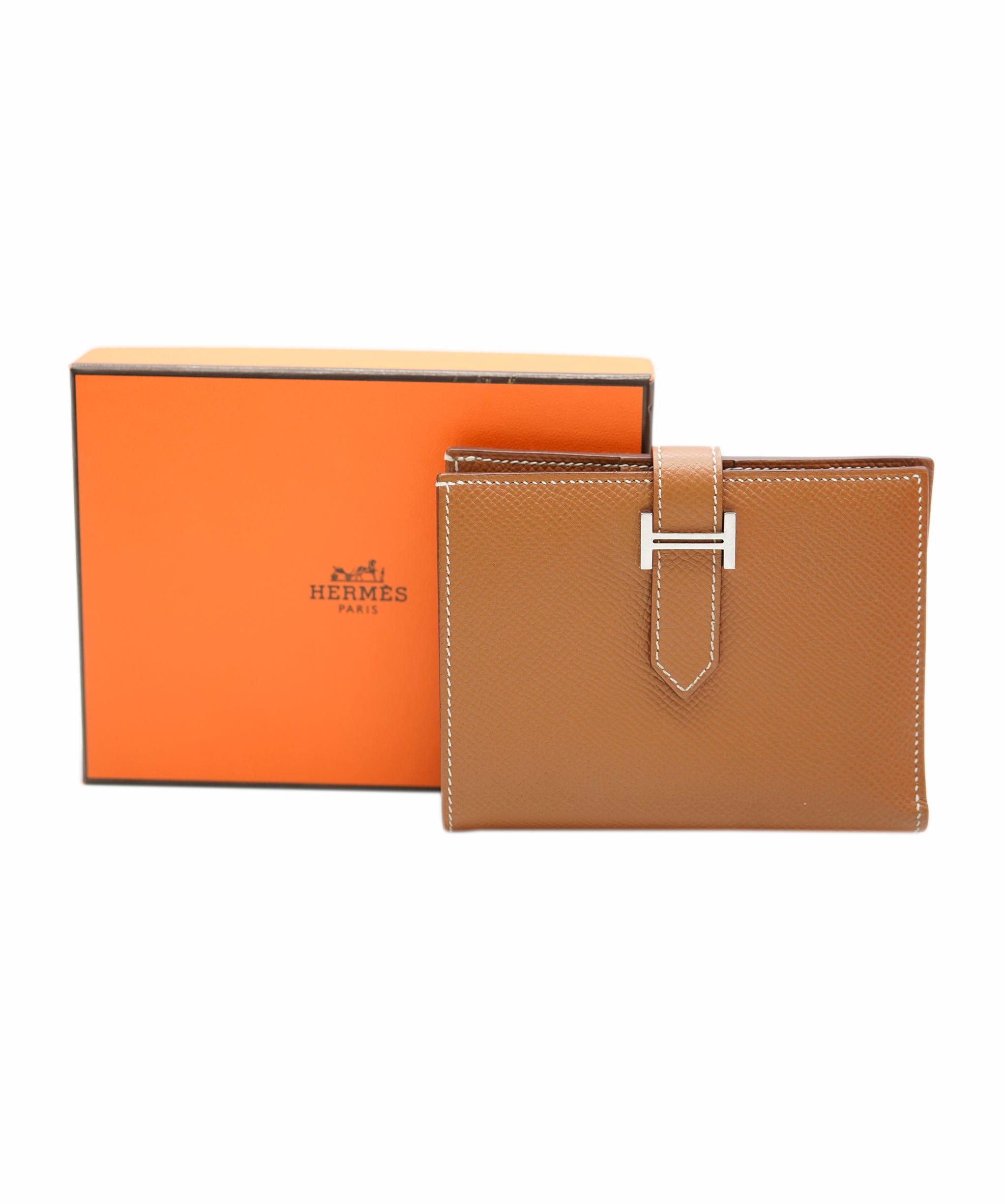 Hermès Hermès Bearn Compact epsom gold phw AVC1100