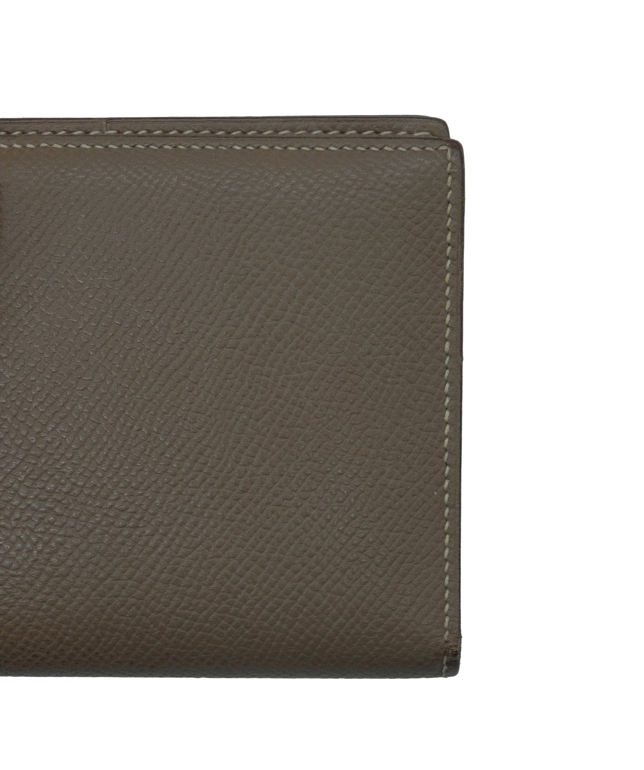 Hermès Hermes Bearn Etoupe Wallet PHW