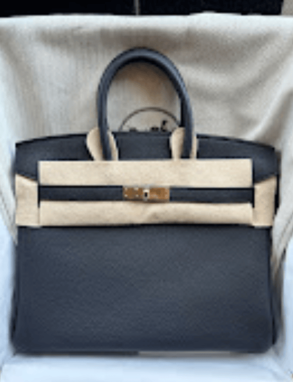 Hermès Hermes  Birkin 25 Black Pbhw K Togo ALTC0604