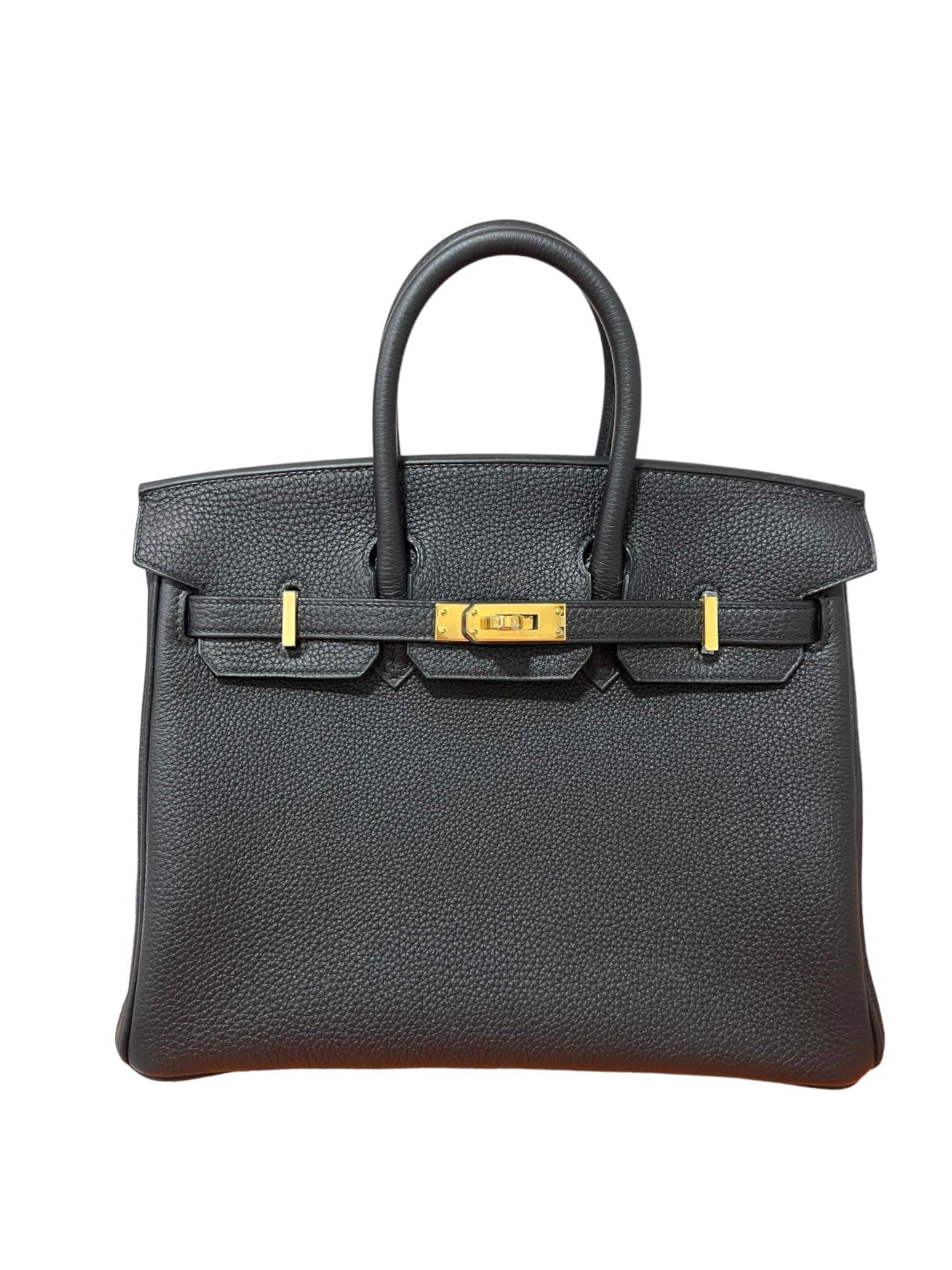 Hermès Hermes Birkin 25 Black Togo GHW #B SKC1638