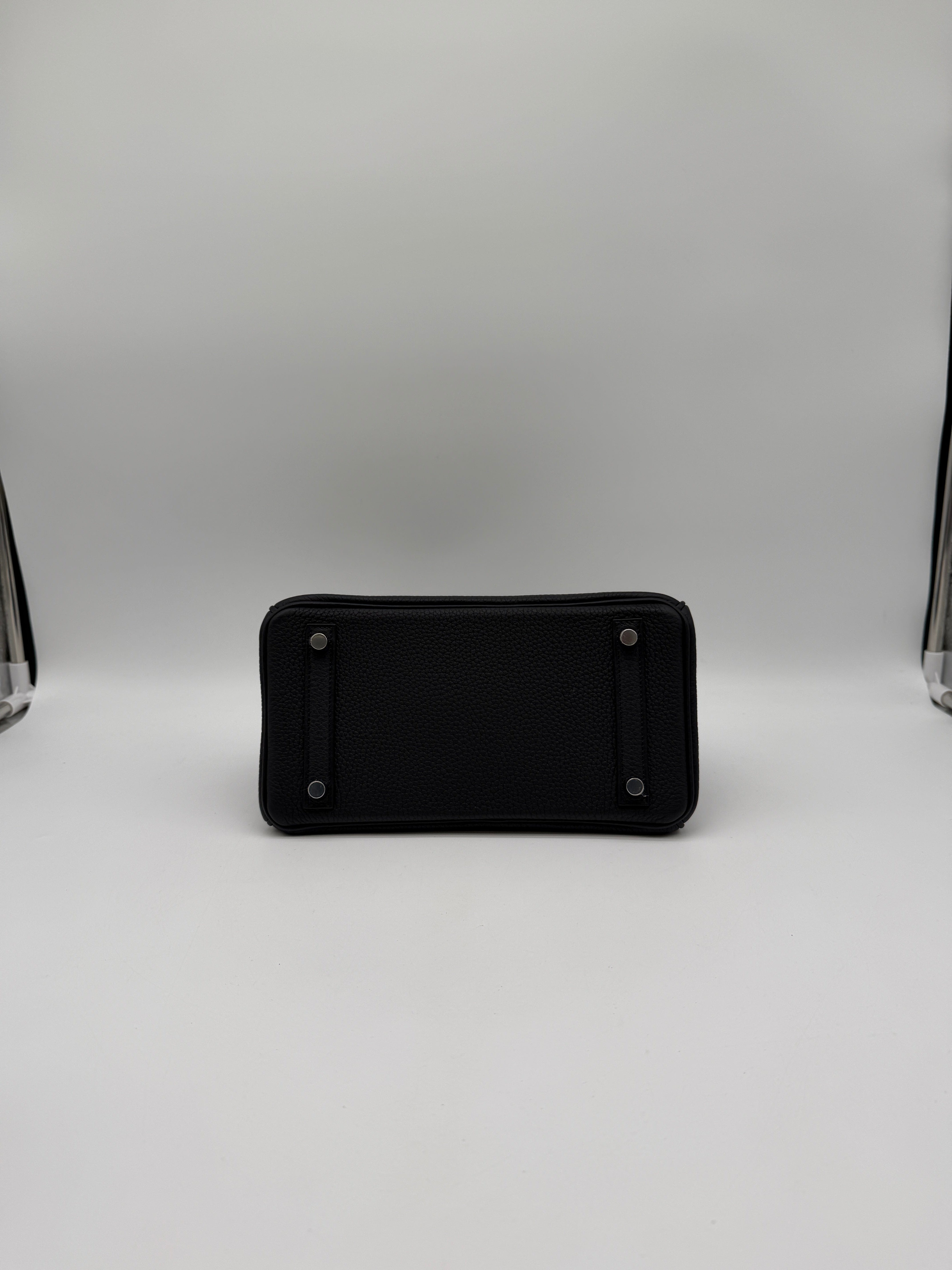 Hermès Hermès Birkin 25 Black Togo Palladium Hardware