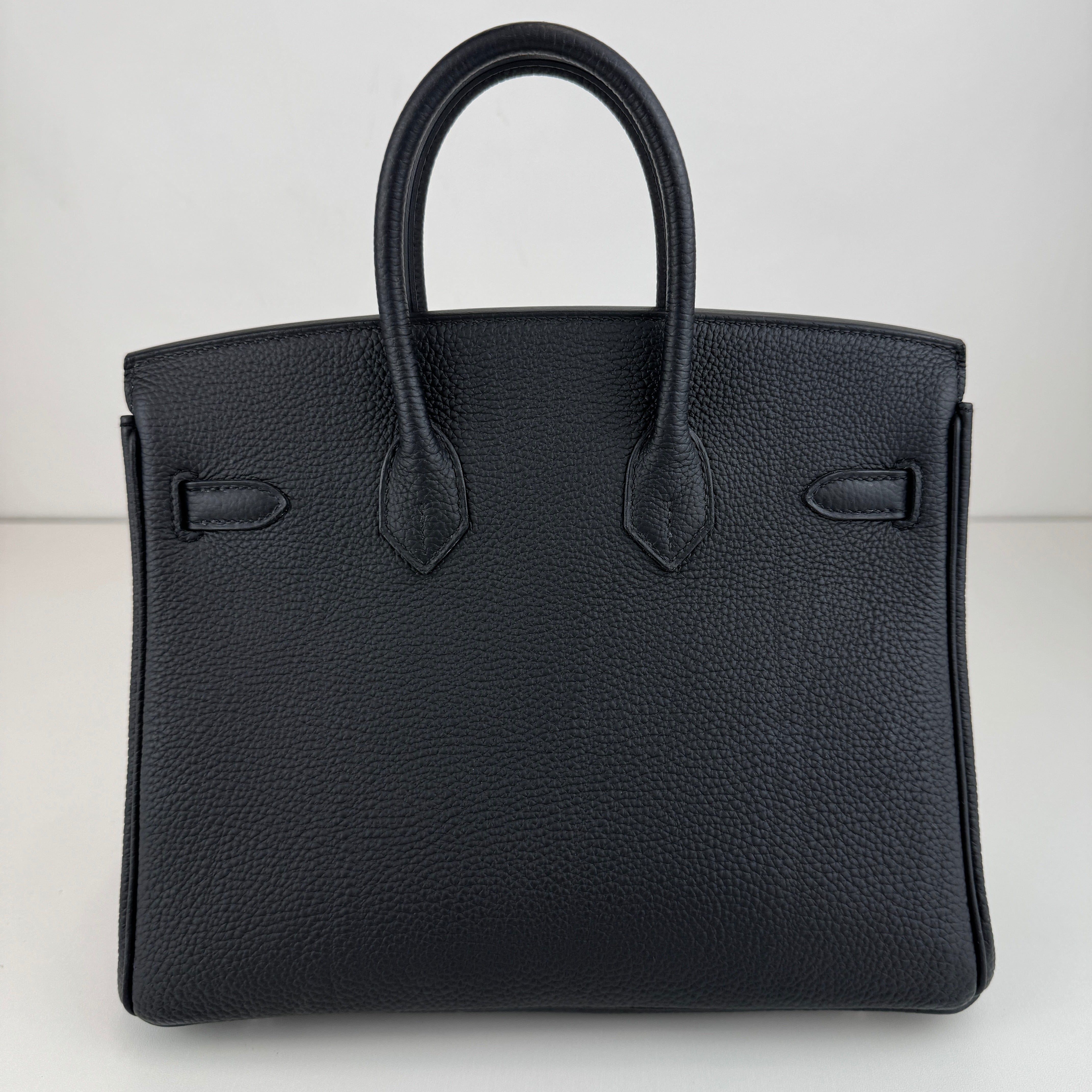 Hermès Hermes Birkin 25 Black togo PHW K B-338919