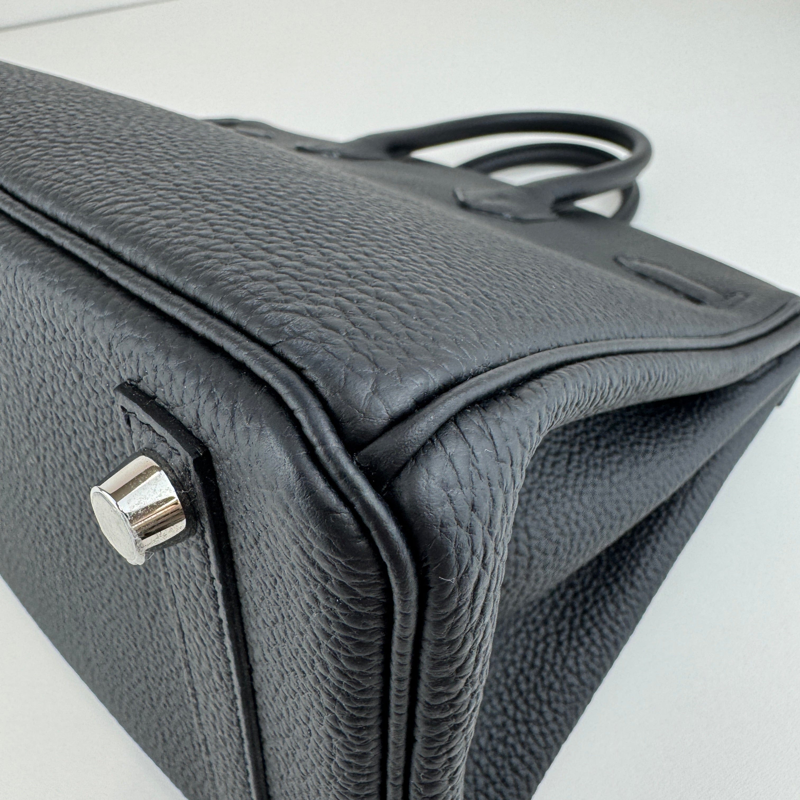 Hermès Hermes Birkin 25 Black togo PHW K B-338919