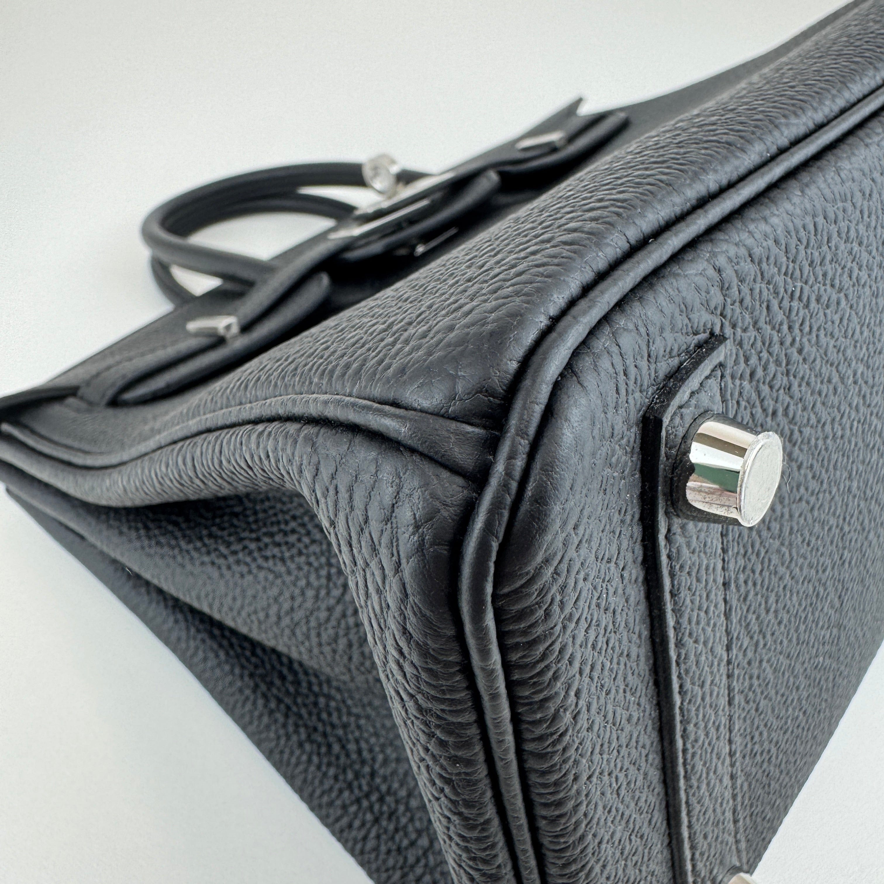 Hermès Hermes Birkin 25 Black togo PHW K B-338919