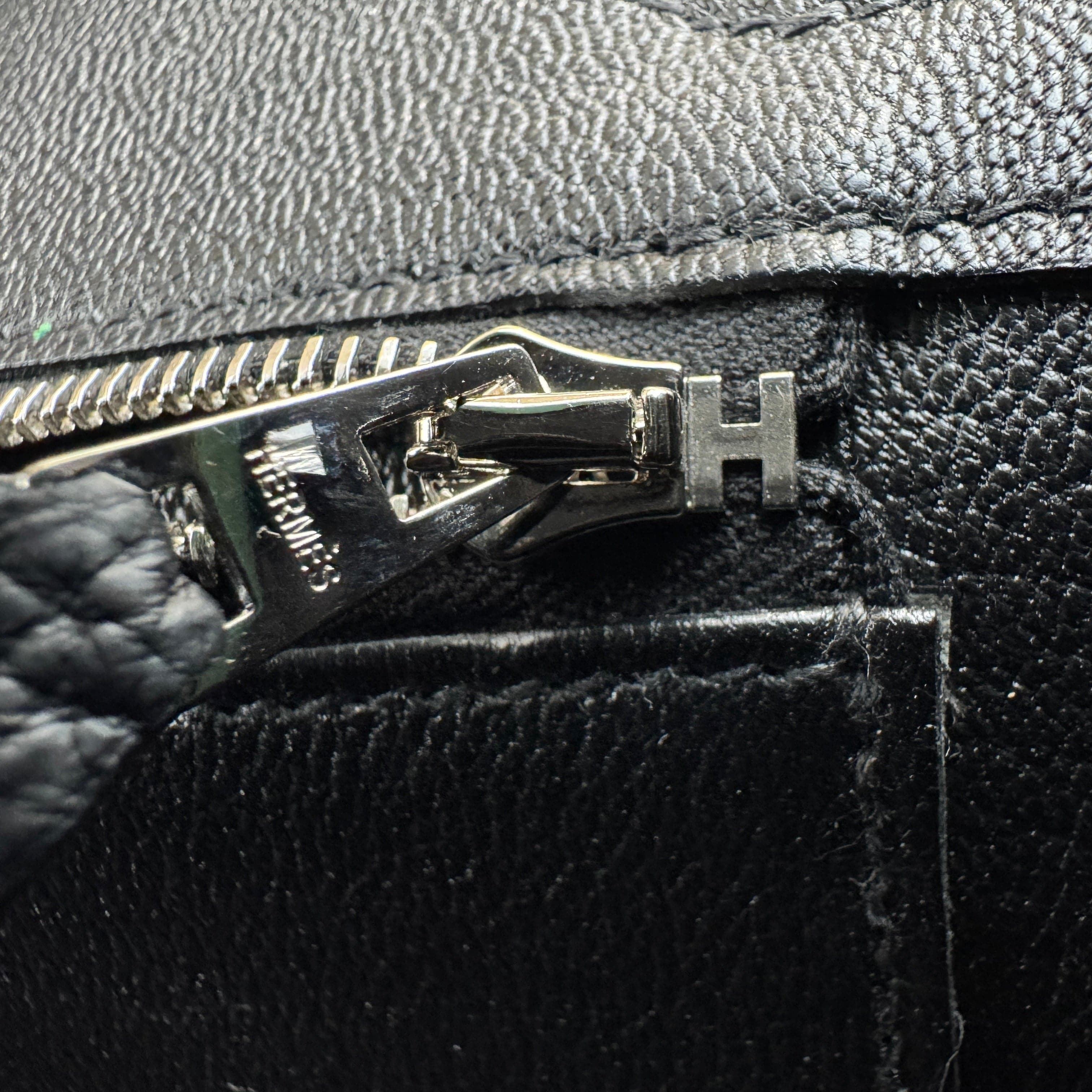 Hermès Hermes Birkin 25 Black togo PHW K B-338919