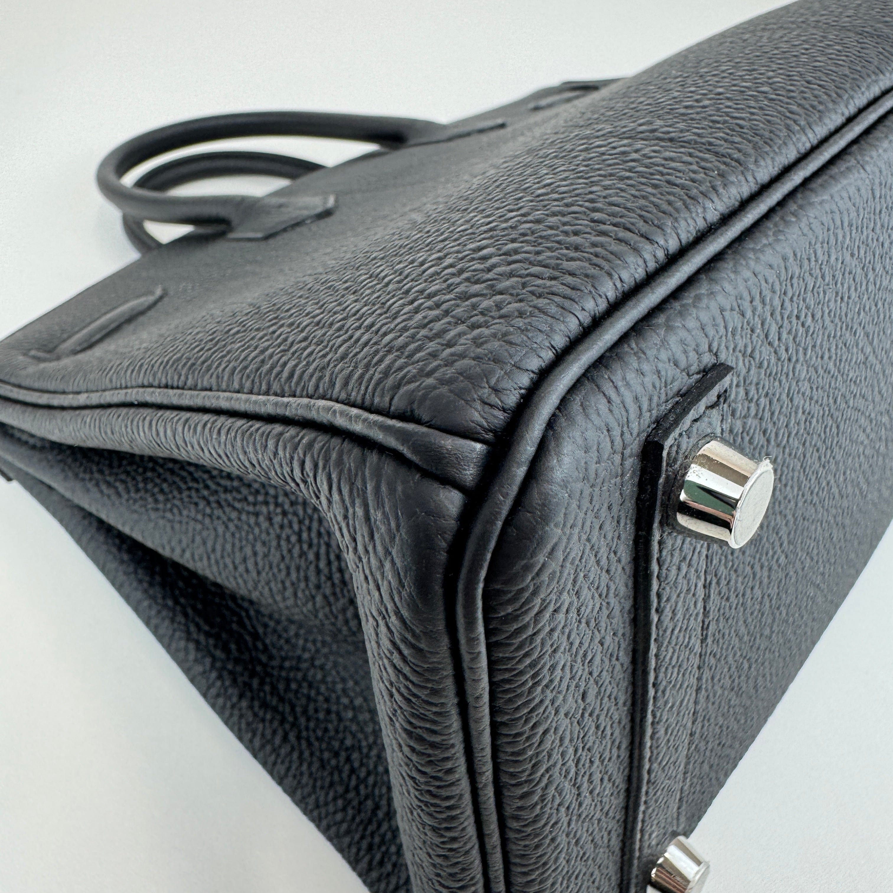 Hermès Hermes Birkin 25 Black togo PHW K B-338919