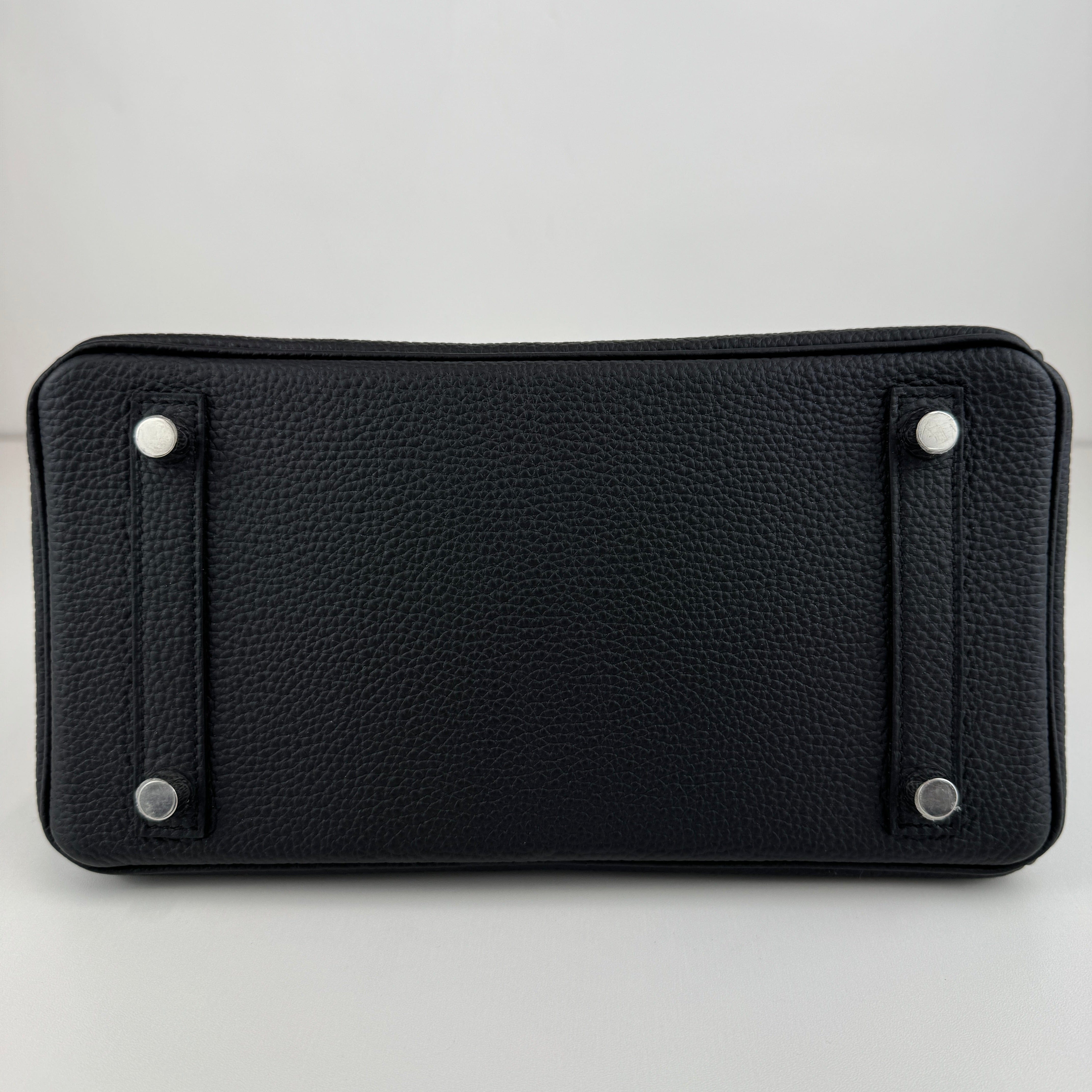 Hermès Hermes Birkin 25 Black togo PHW K B-338919