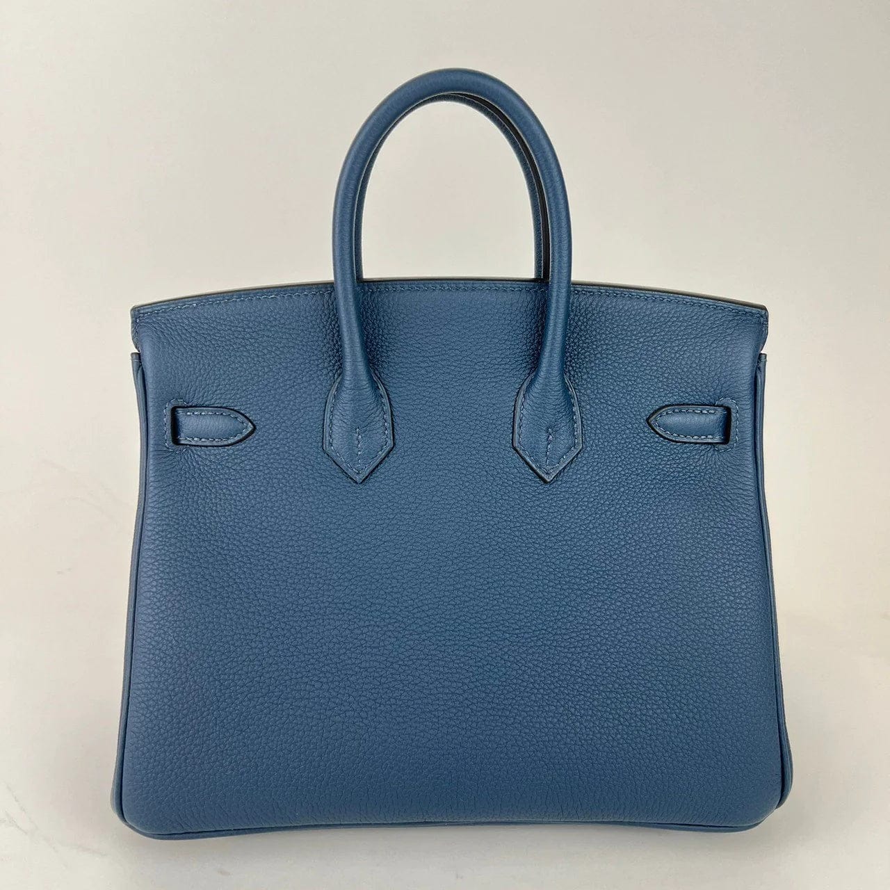 Hermès *Hermès Birkin 25 Blue de Prusse Togo PHW #W SKCB-092958