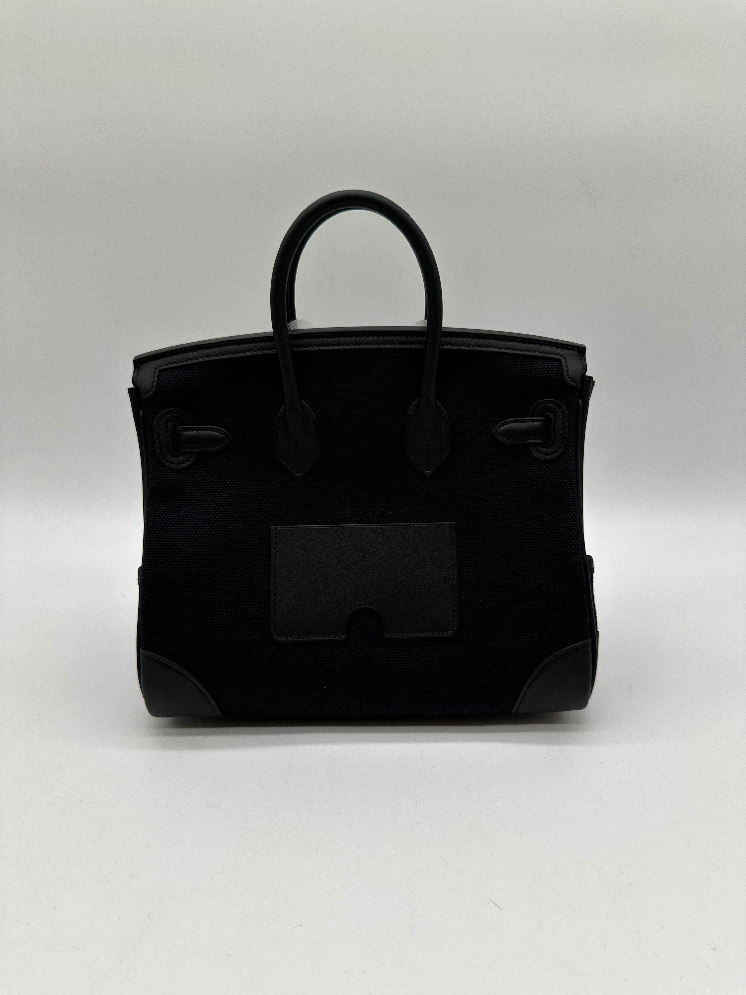Hermès Hermès Birkin 25 Cargo Black PHW K  PC488