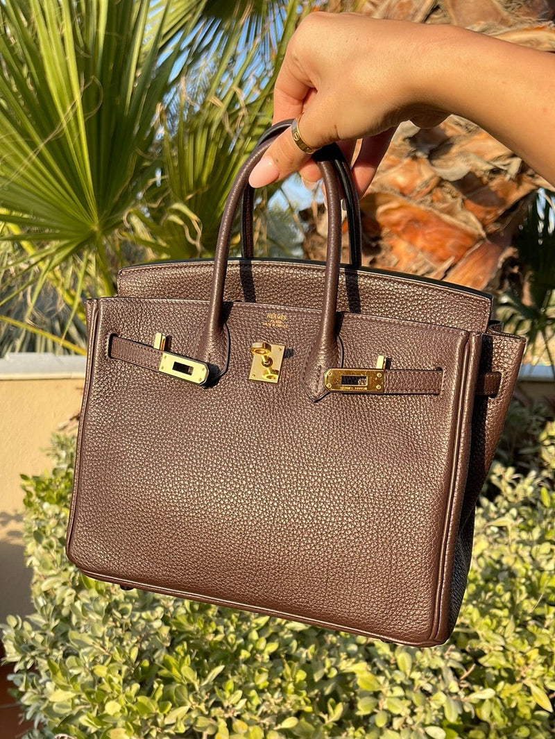 Hermes discount chocolate birkin