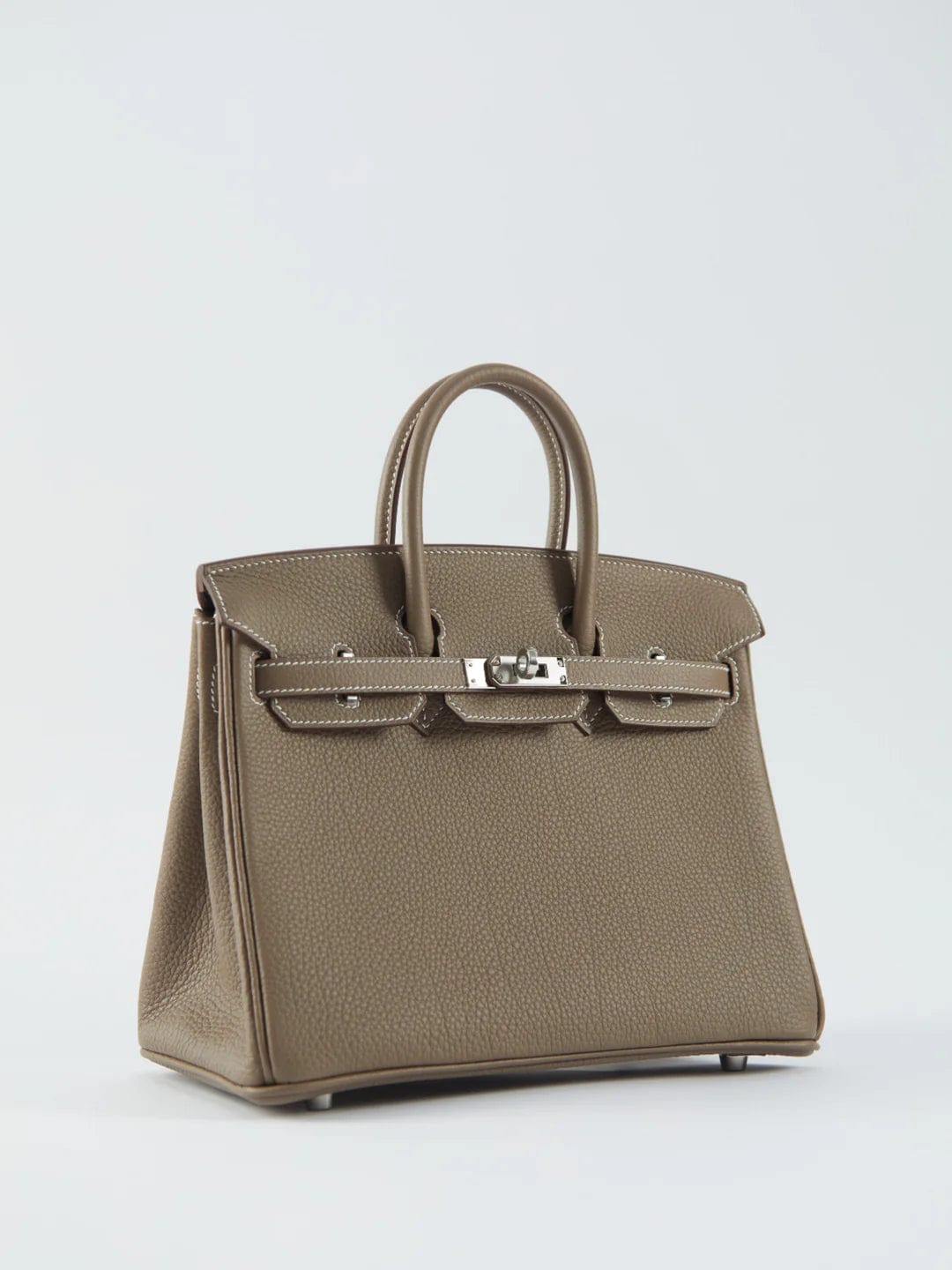 Hermes Birkin 25 Etoupe Togo PHW U ASL10614 Luxury Promise