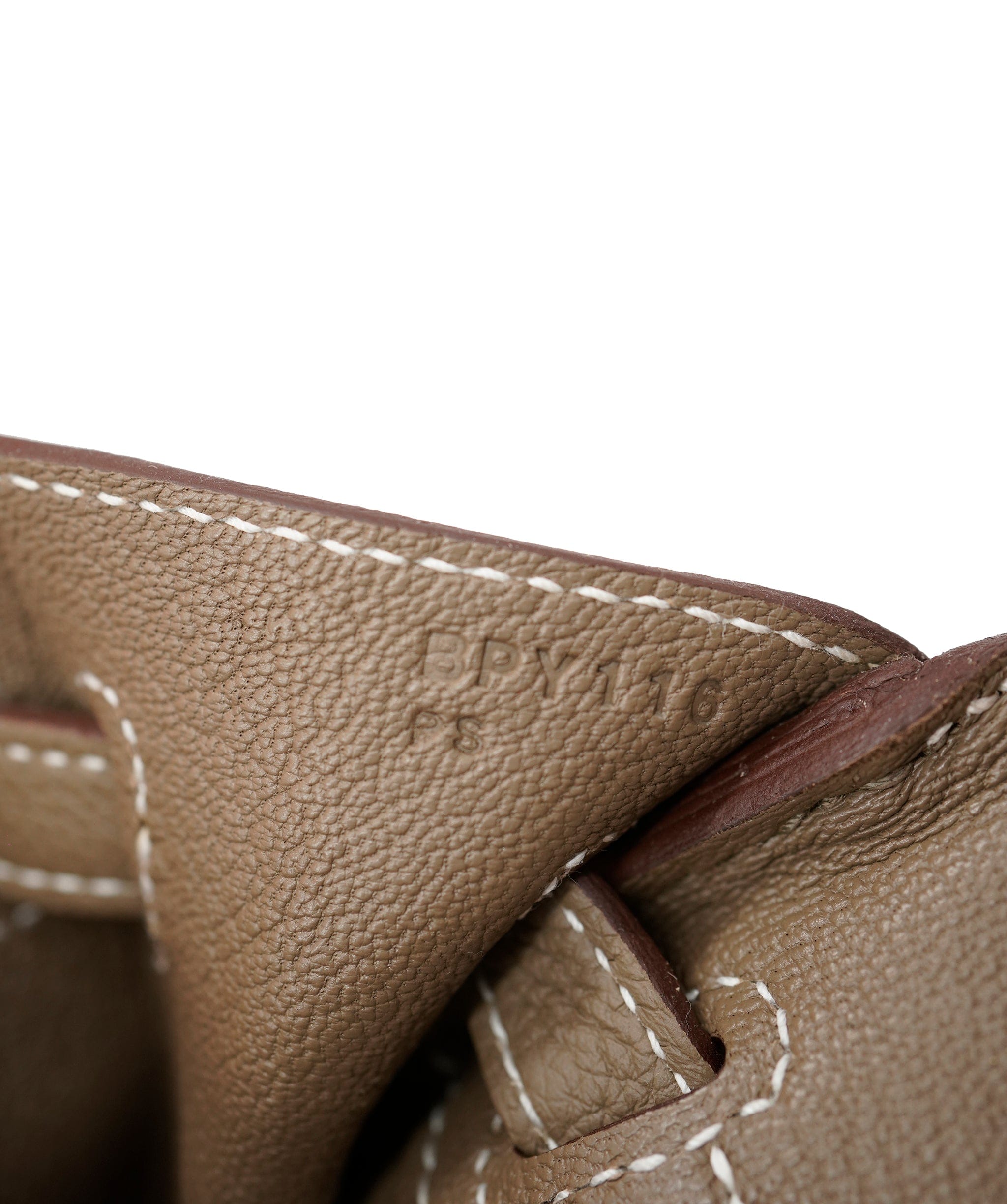 Hermès Hermes Birkin 25 Etoupe Togo With GHW | PRELOVED 2023 (B STAMP) Full Set ALC2460