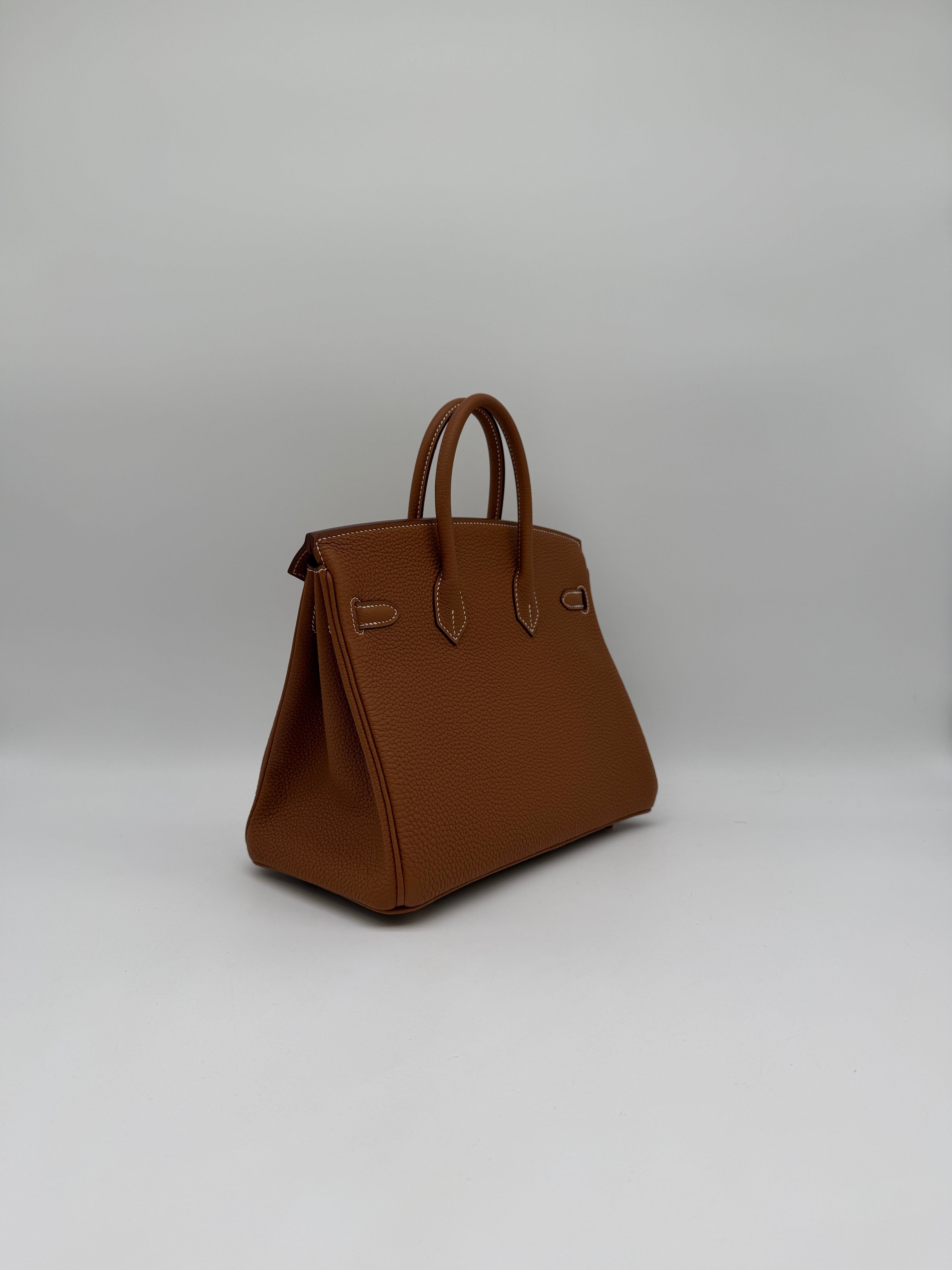 Hermès Hermès Birkin 25 Gold Togo Gold Hardware