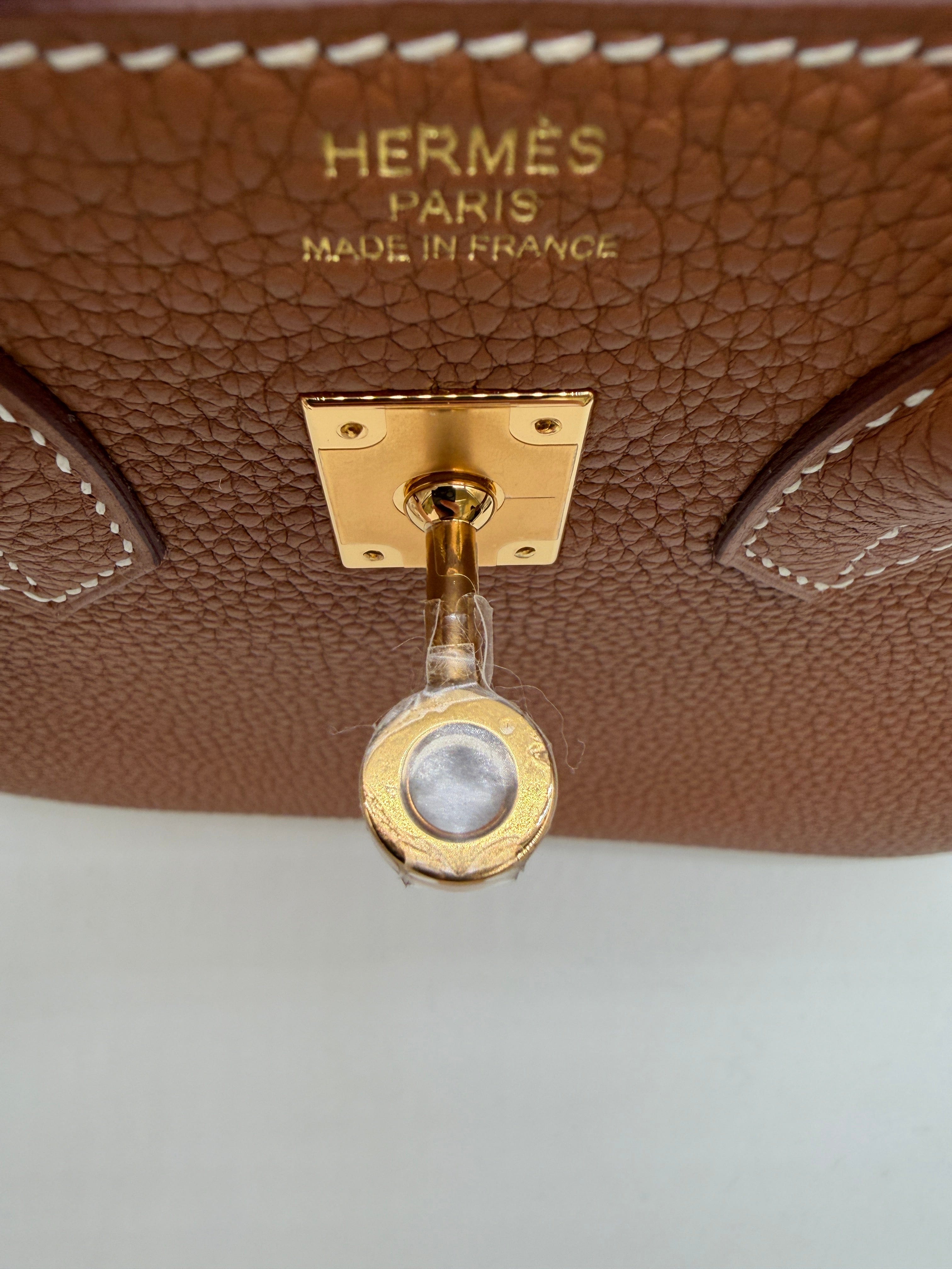 Hermès Hermès Birkin 25 Gold Togo Gold Hardware