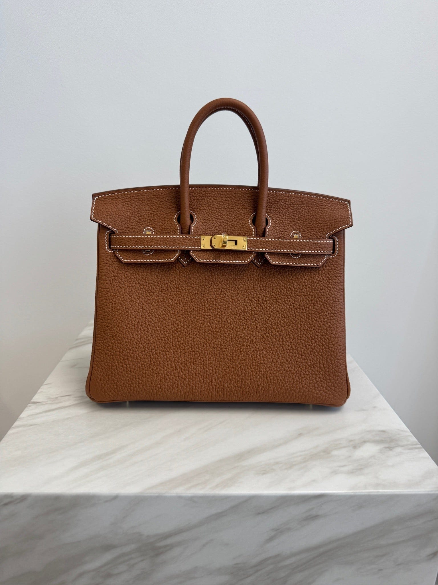 Hermès Hermès Birkin 25 Gold Togo Gold Hardware